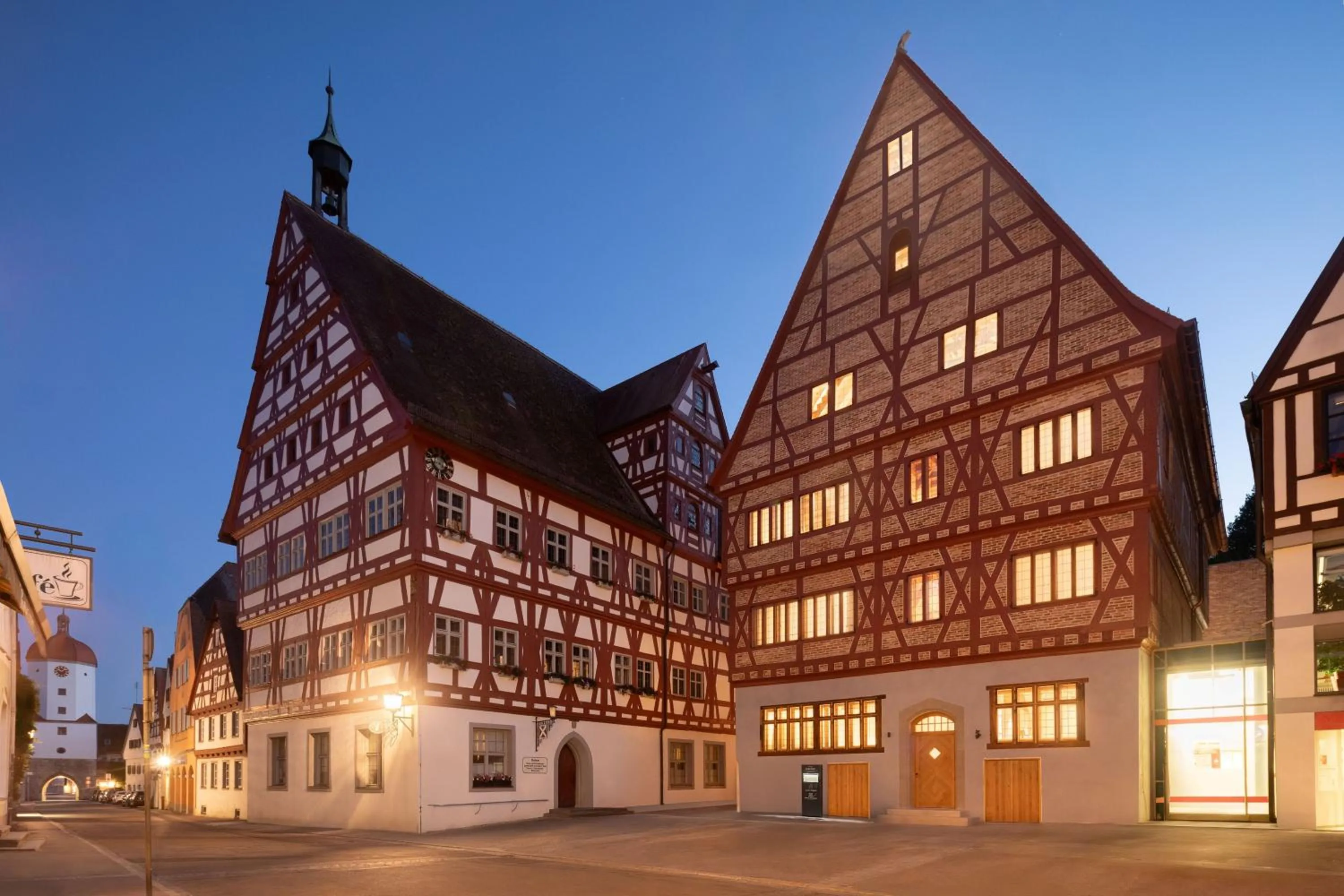 Property building in Hotel Krone Oettingen