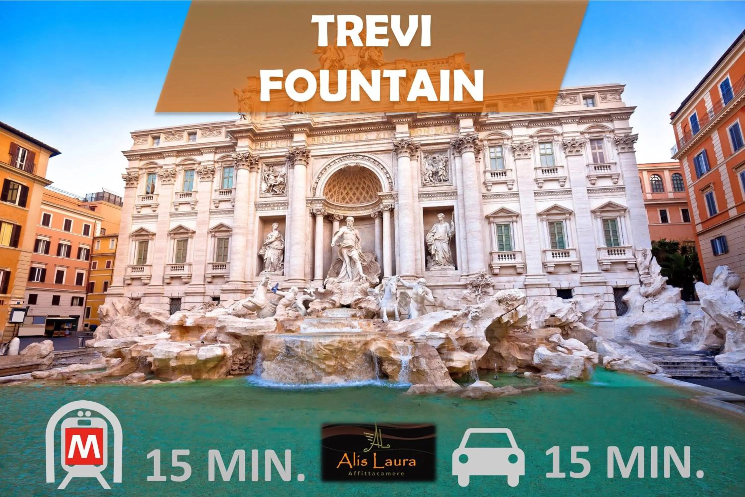 Nearby landmark in Alis Laura Guest House - Near Metro Bologna, Easy Access to All Rome