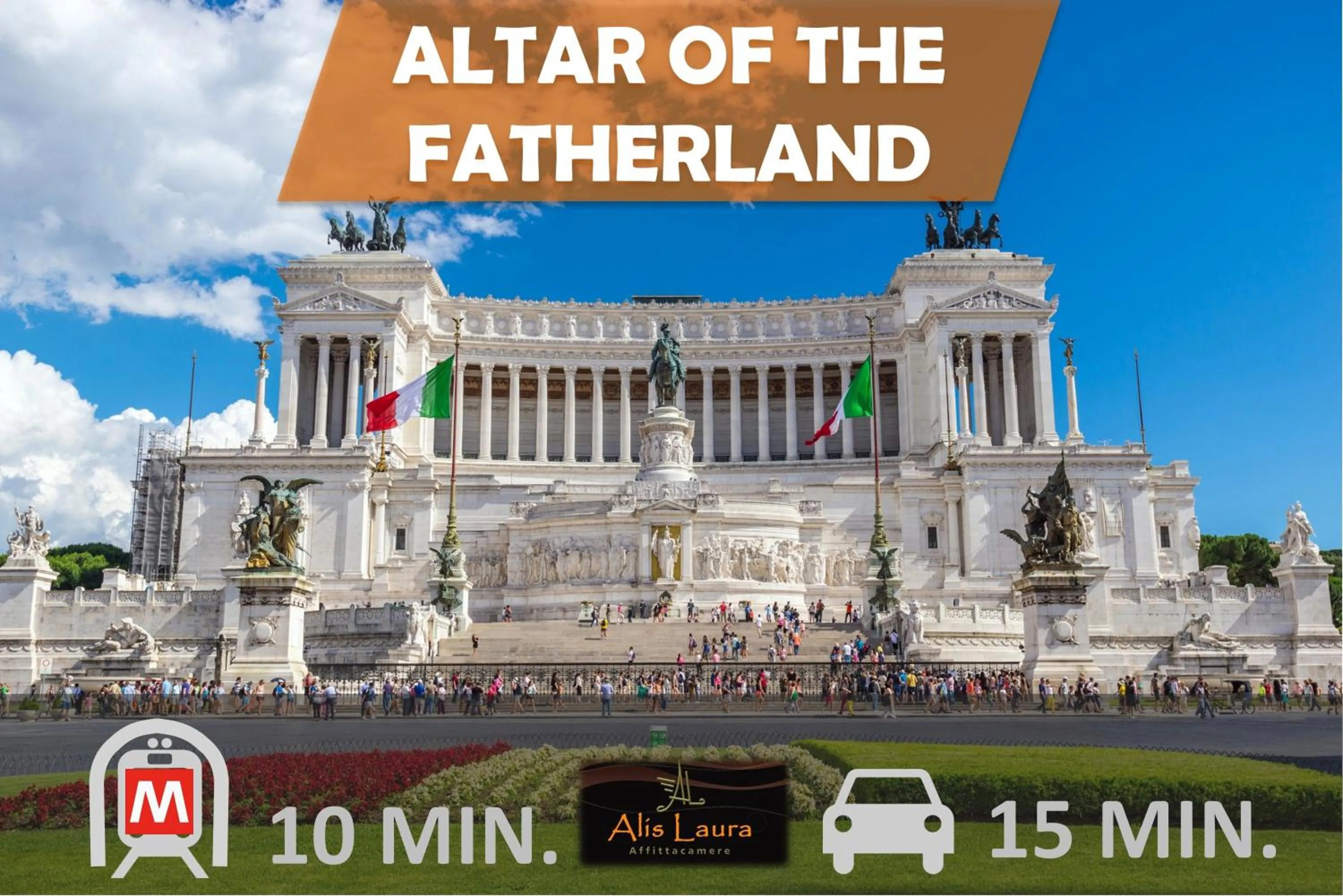 Nearby landmark in Alis Laura Guest House - Near Metro Bologna, Easy Access to All Rome