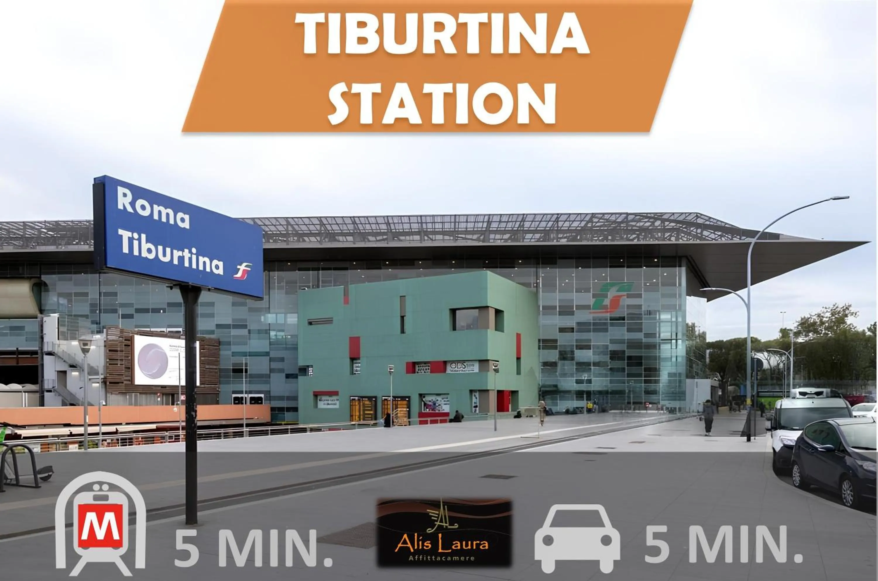 Nearby landmark in Alis Laura Guest House - Near Metro Bologna, Easy Access to All Rome