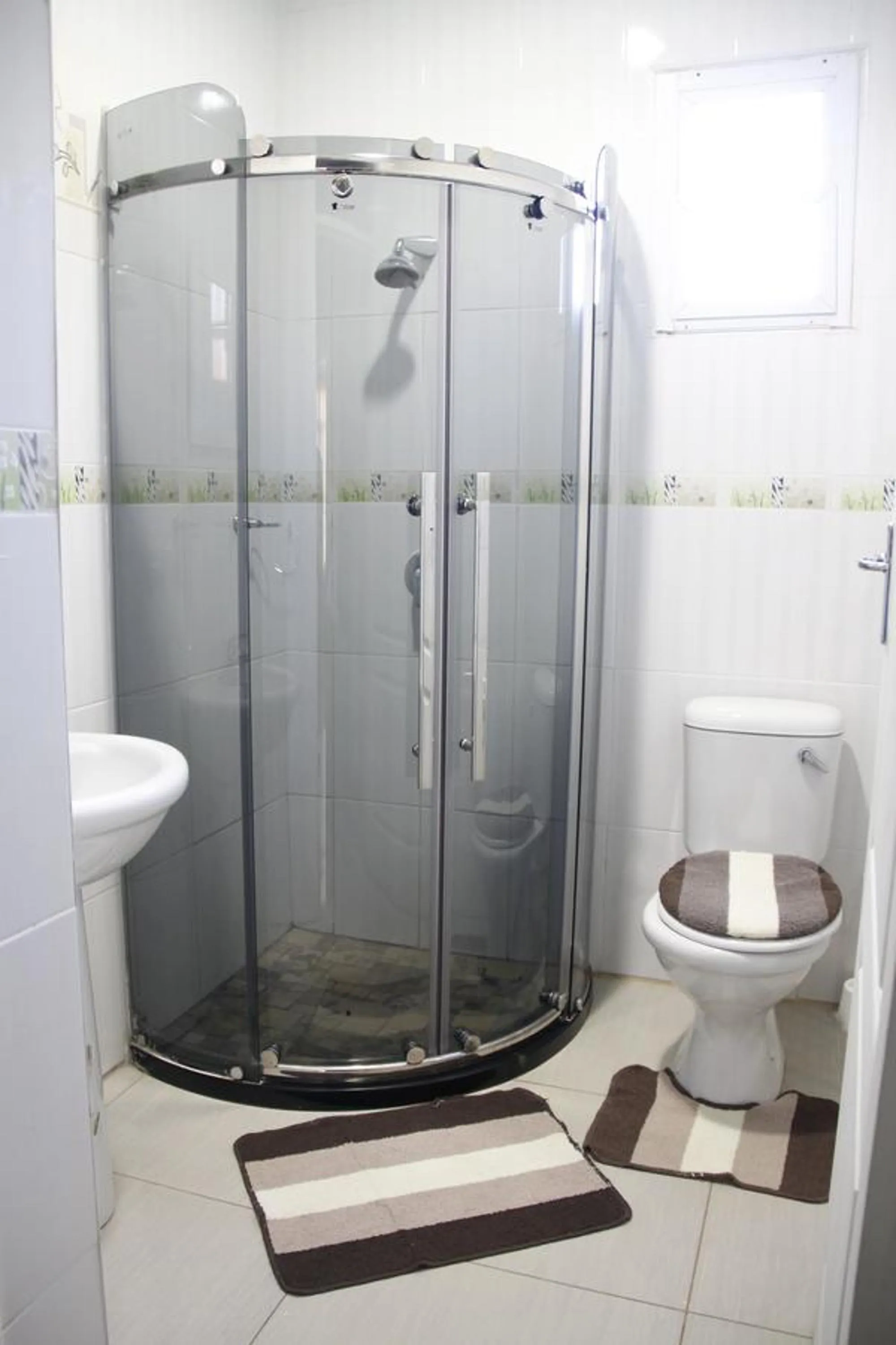 Bathroom in Asante Apartments