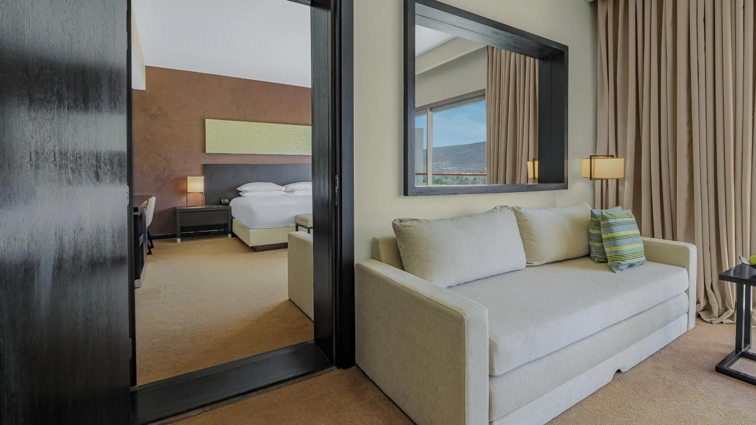 Living room in Hyatt Place Taghazout Bay