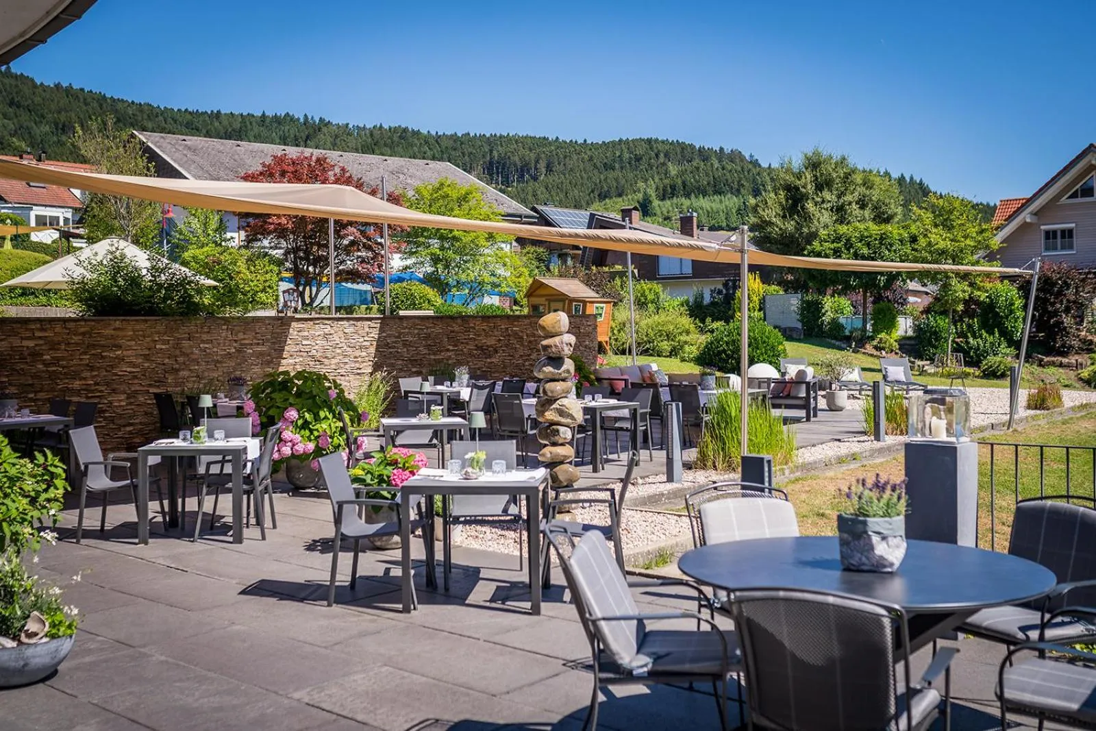 Garden in Gasthaus Linde