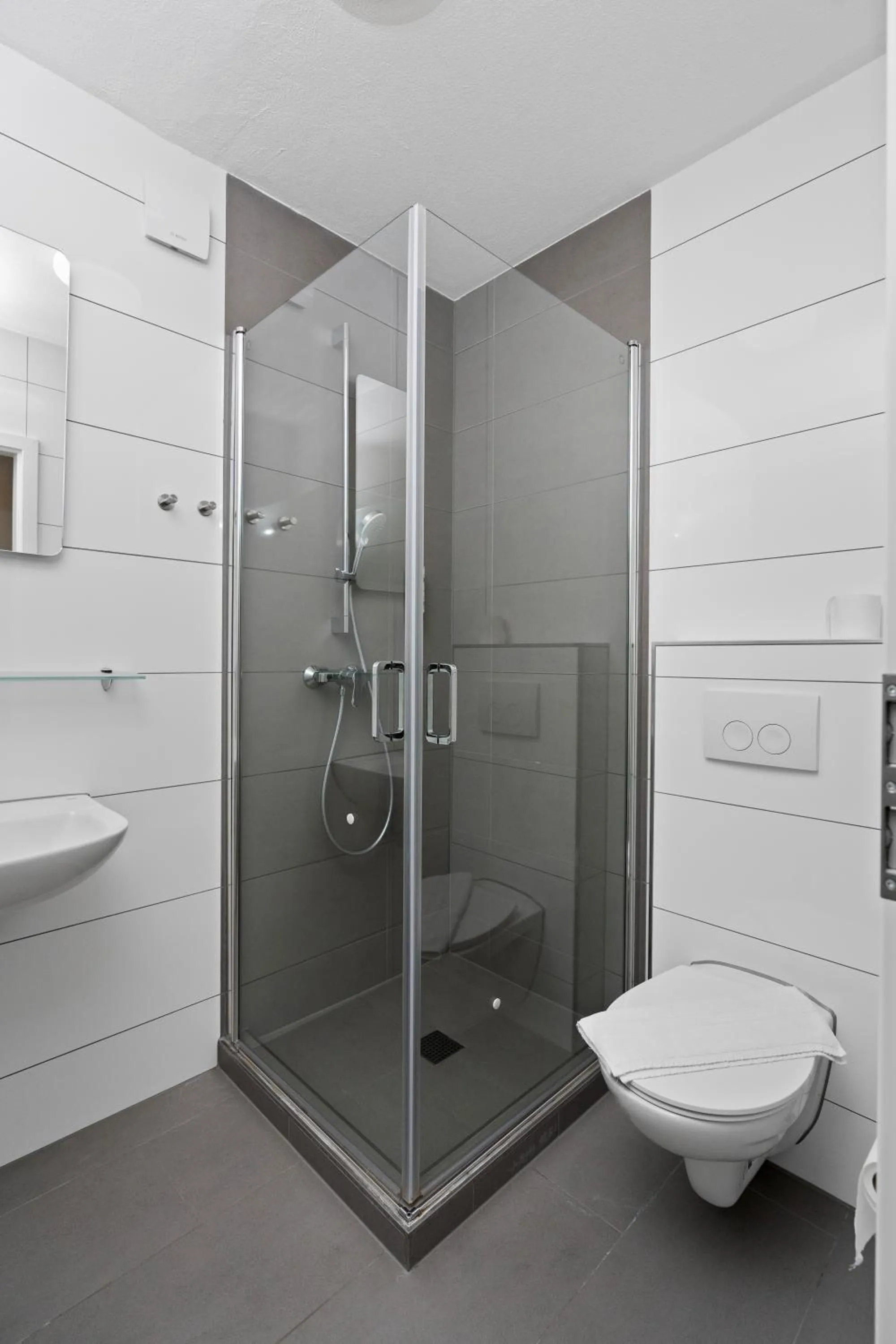 Shower in Hotel Adler