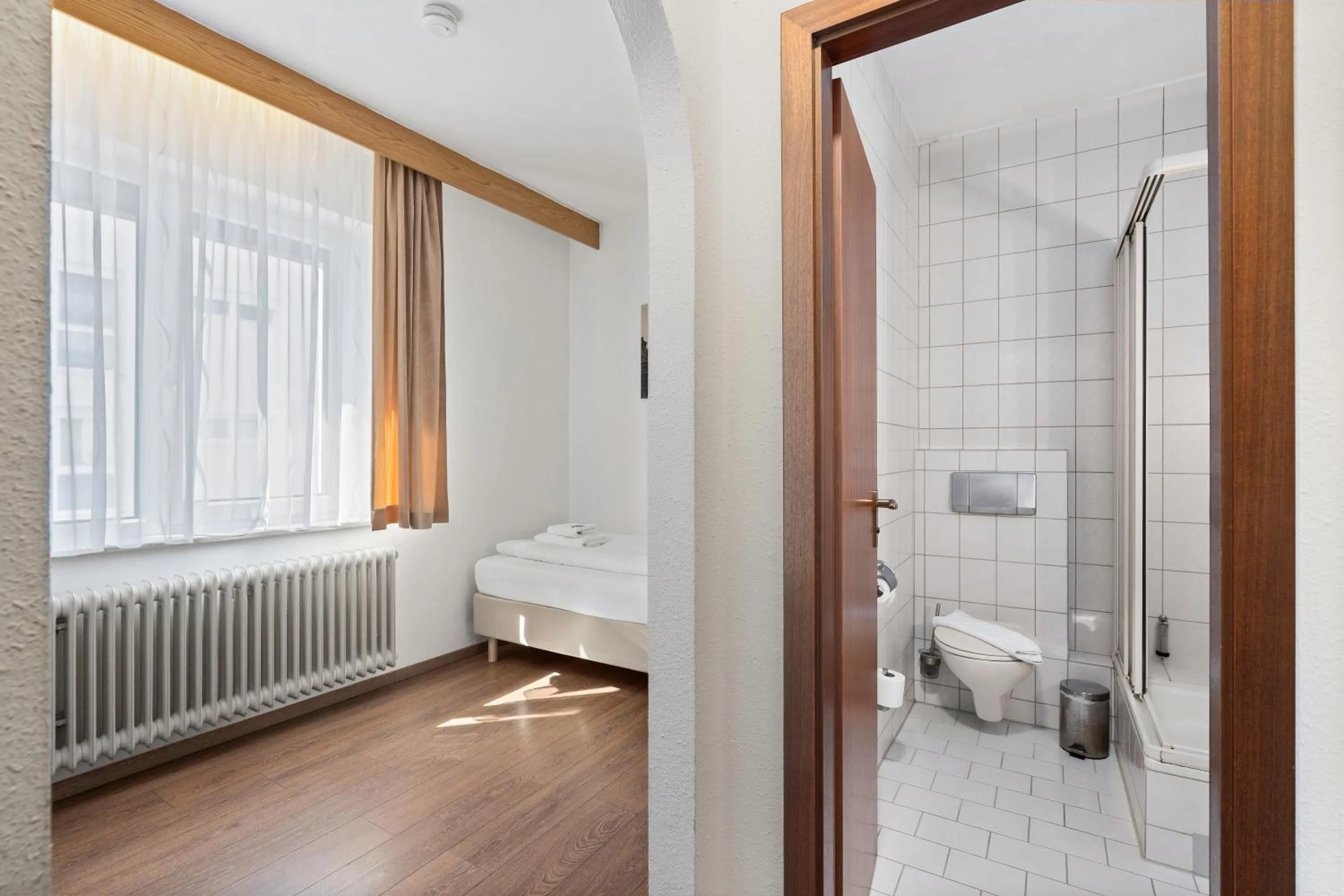 Bathroom in Hotel Adler