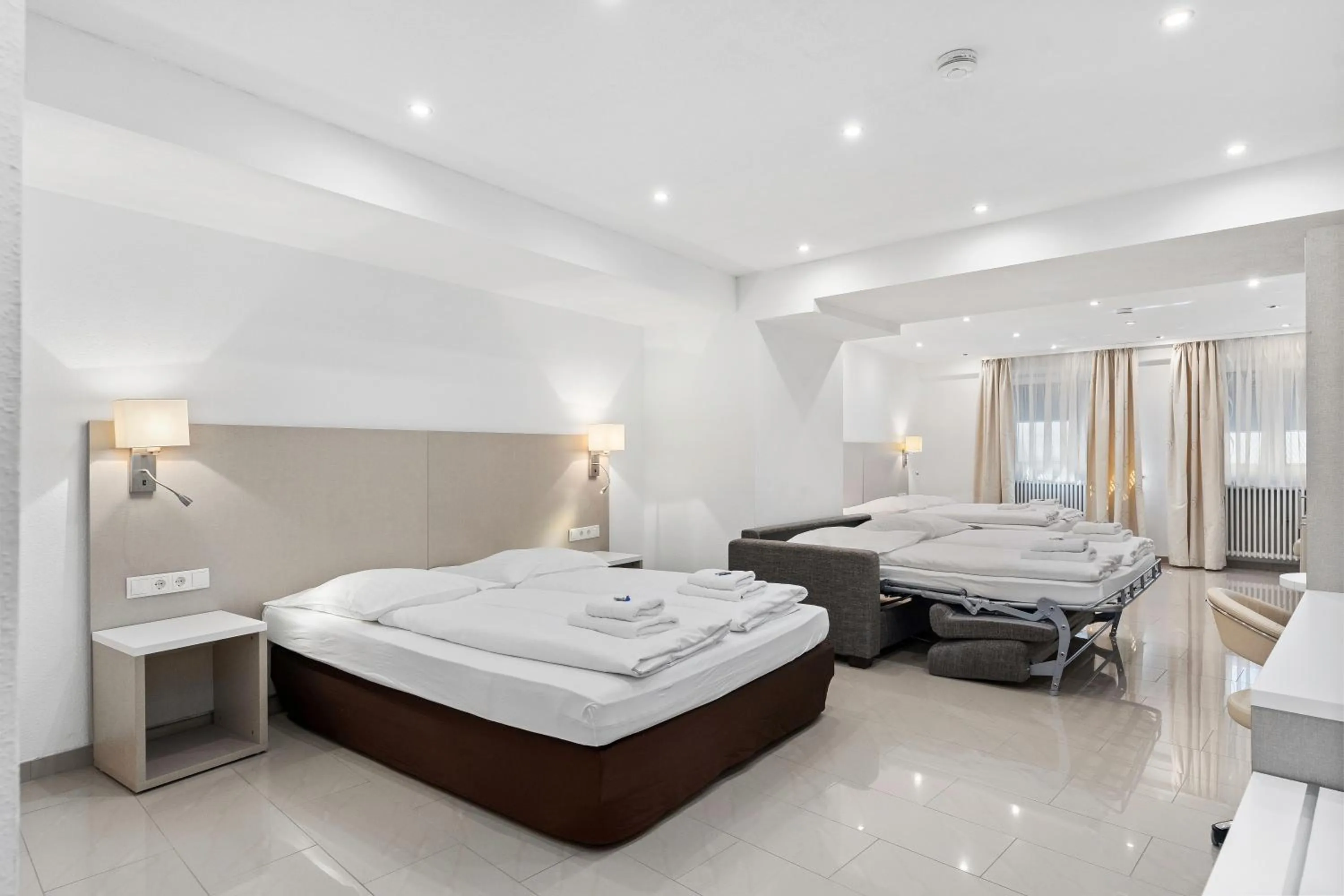 Photo of the whole room, Bed in Hotel Adler