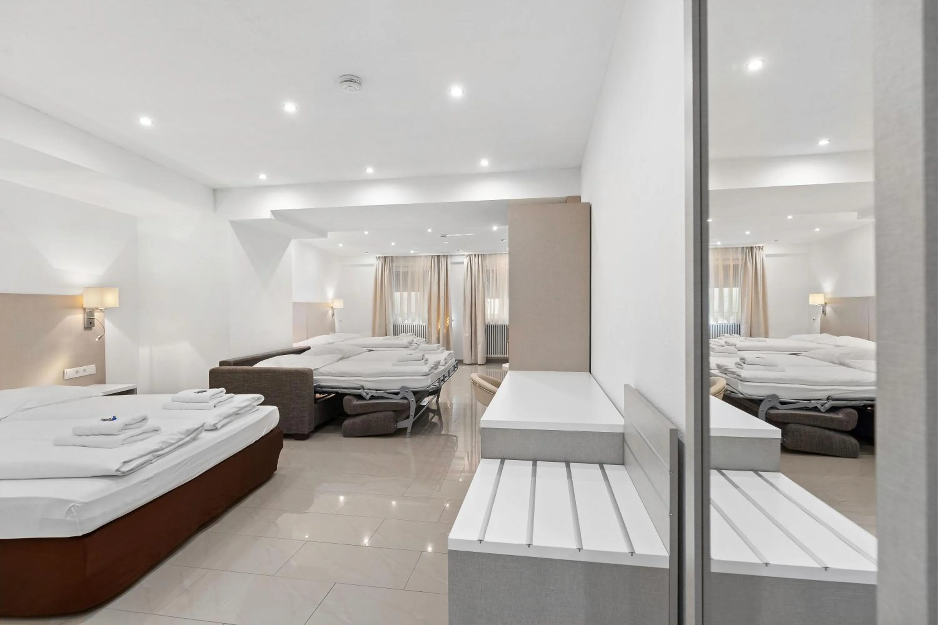 Photo of the whole room, Bed in Hotel Adler