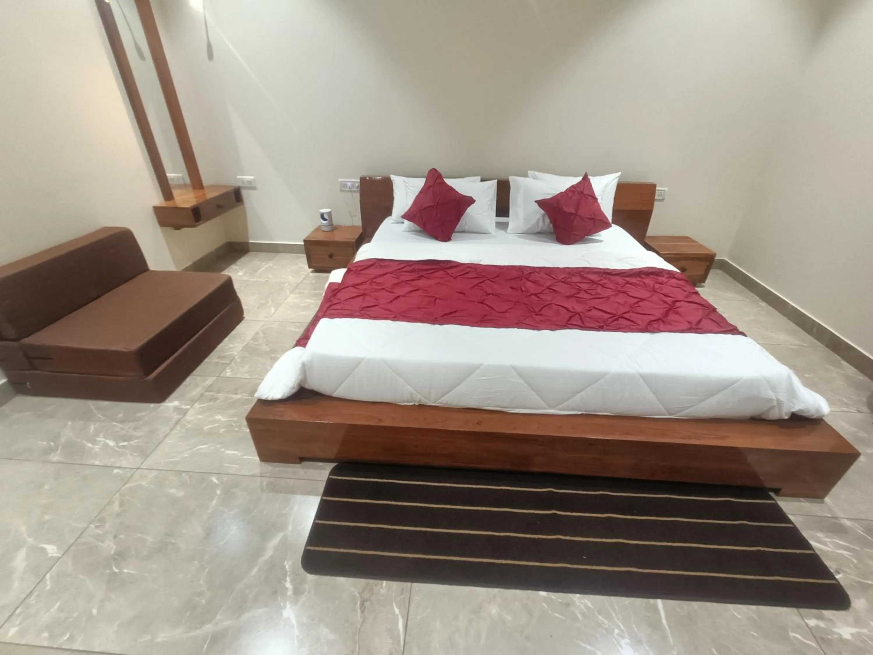 Bed in Shantadurga Beachside Homestay