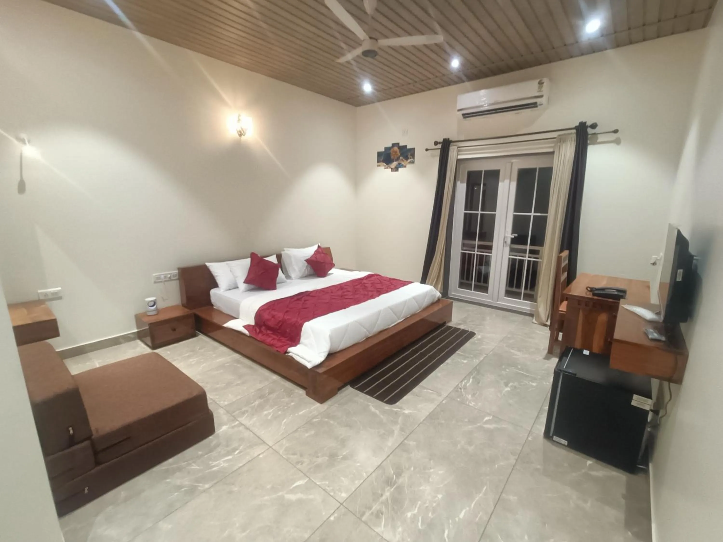 Bed in Shantadurga Beachside Homestay