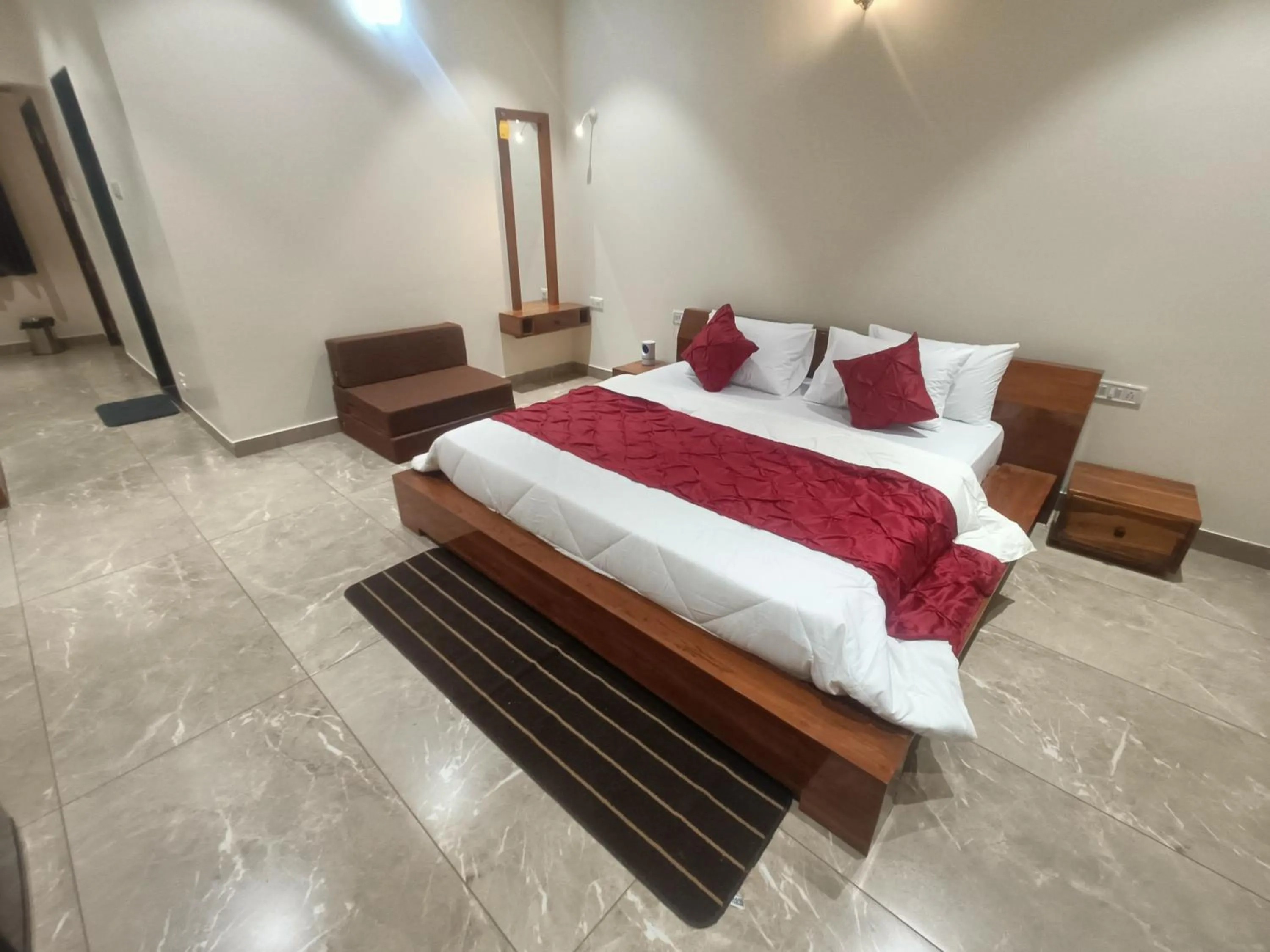Bed in Shantadurga Beachside Homestay