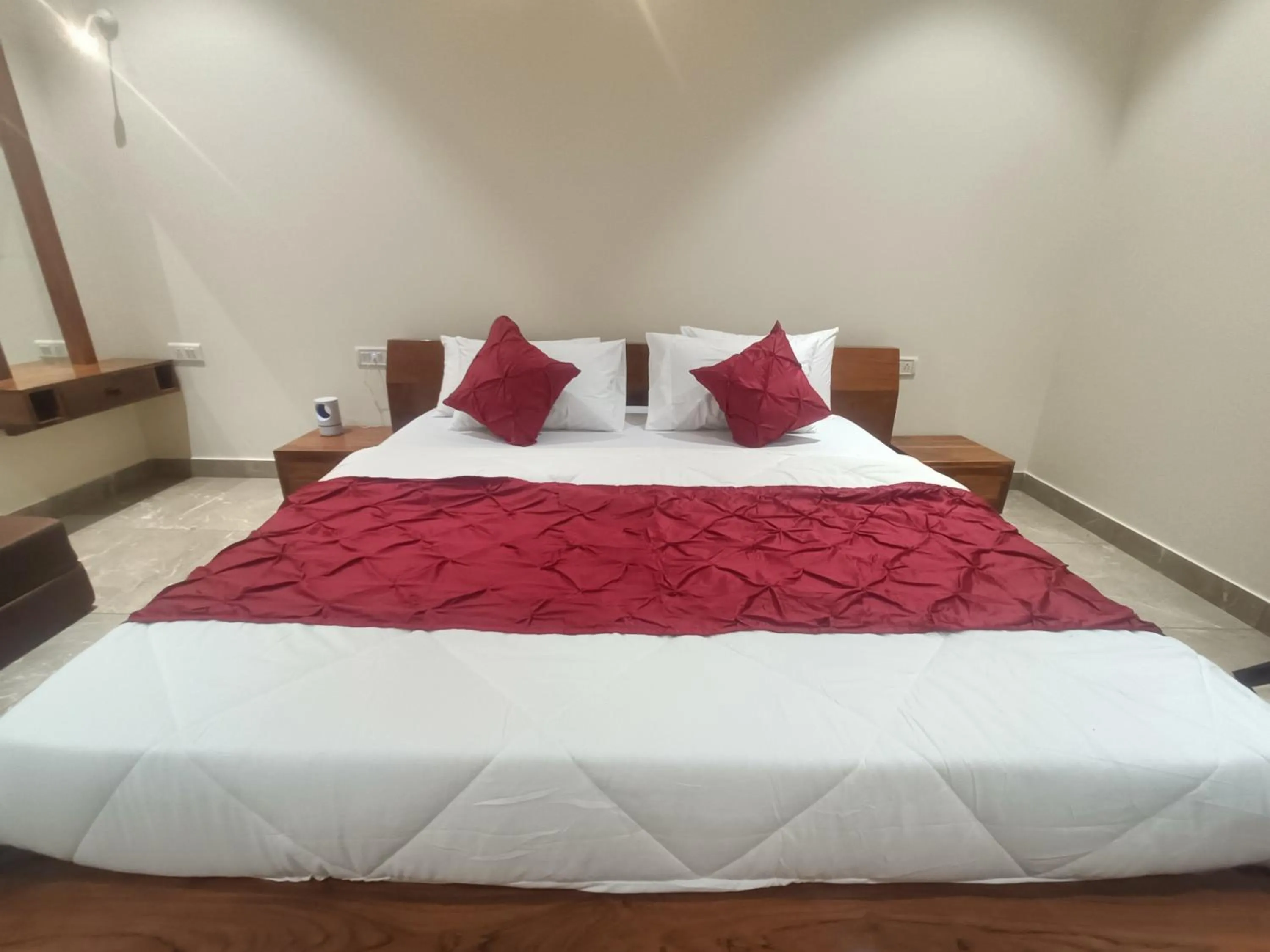 Bed in Shantadurga Beachside Homestay