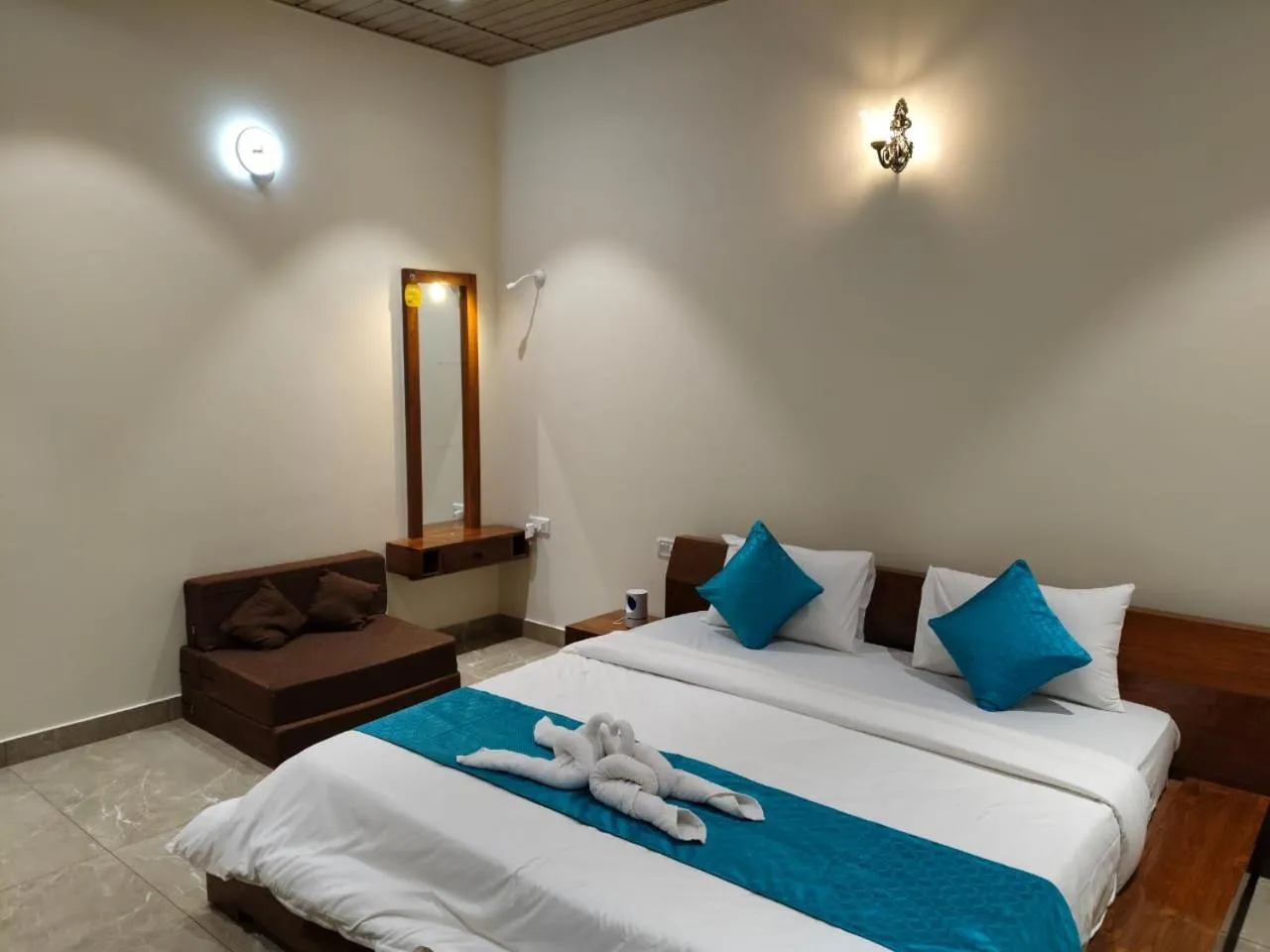 Bed in Shantadurga Beachside Homestay