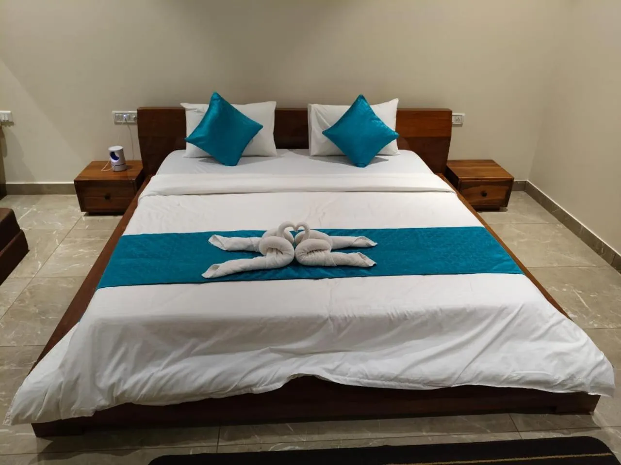 Bed in Shantadurga Beachside Homestay
