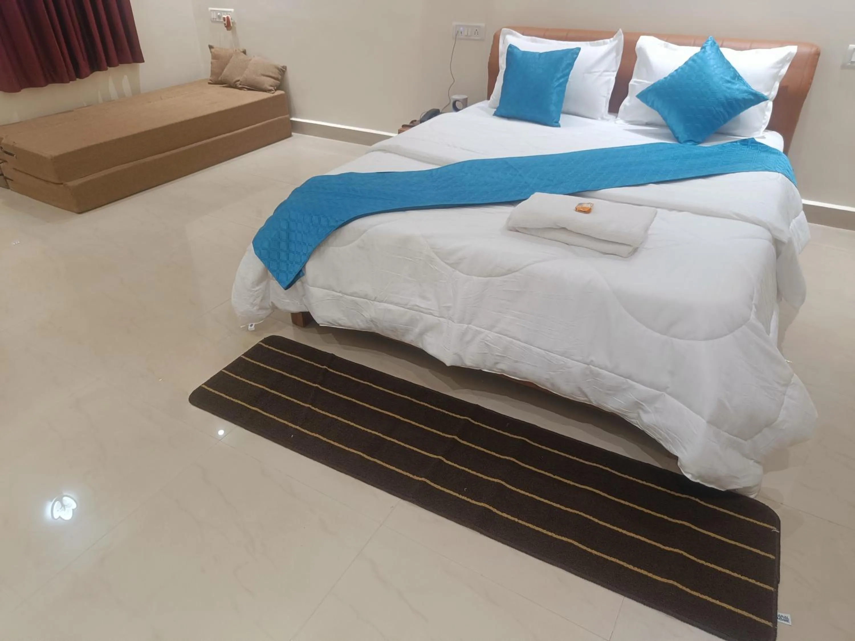 Bed in Shantadurga Beachside Homestay