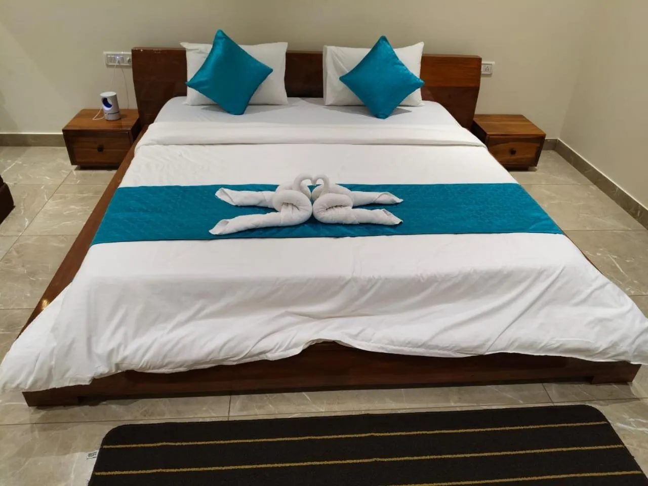 Bed in Shantadurga Beachside Homestay