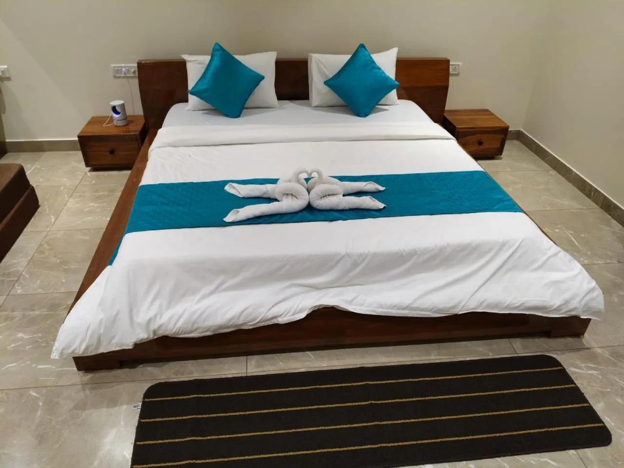 Bed in Shantadurga Beachside Homestay