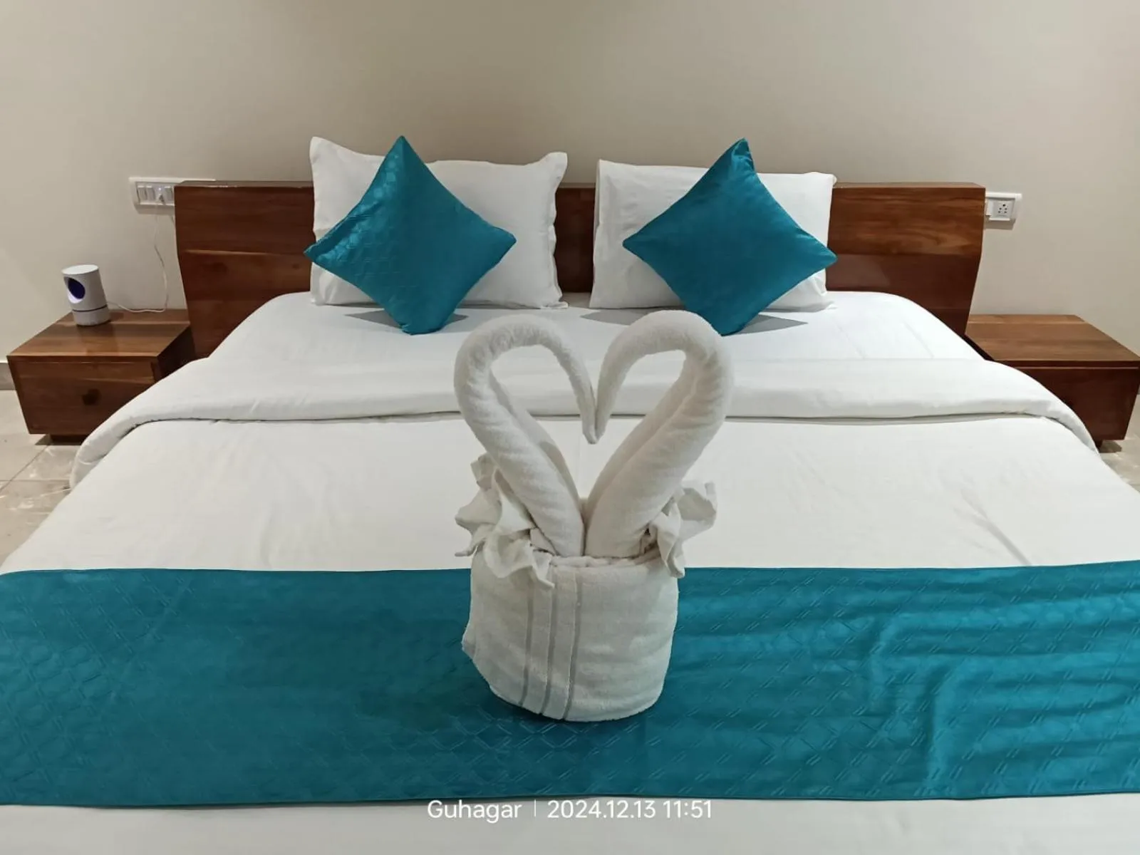 Bed in Shantadurga Beachside Homestay