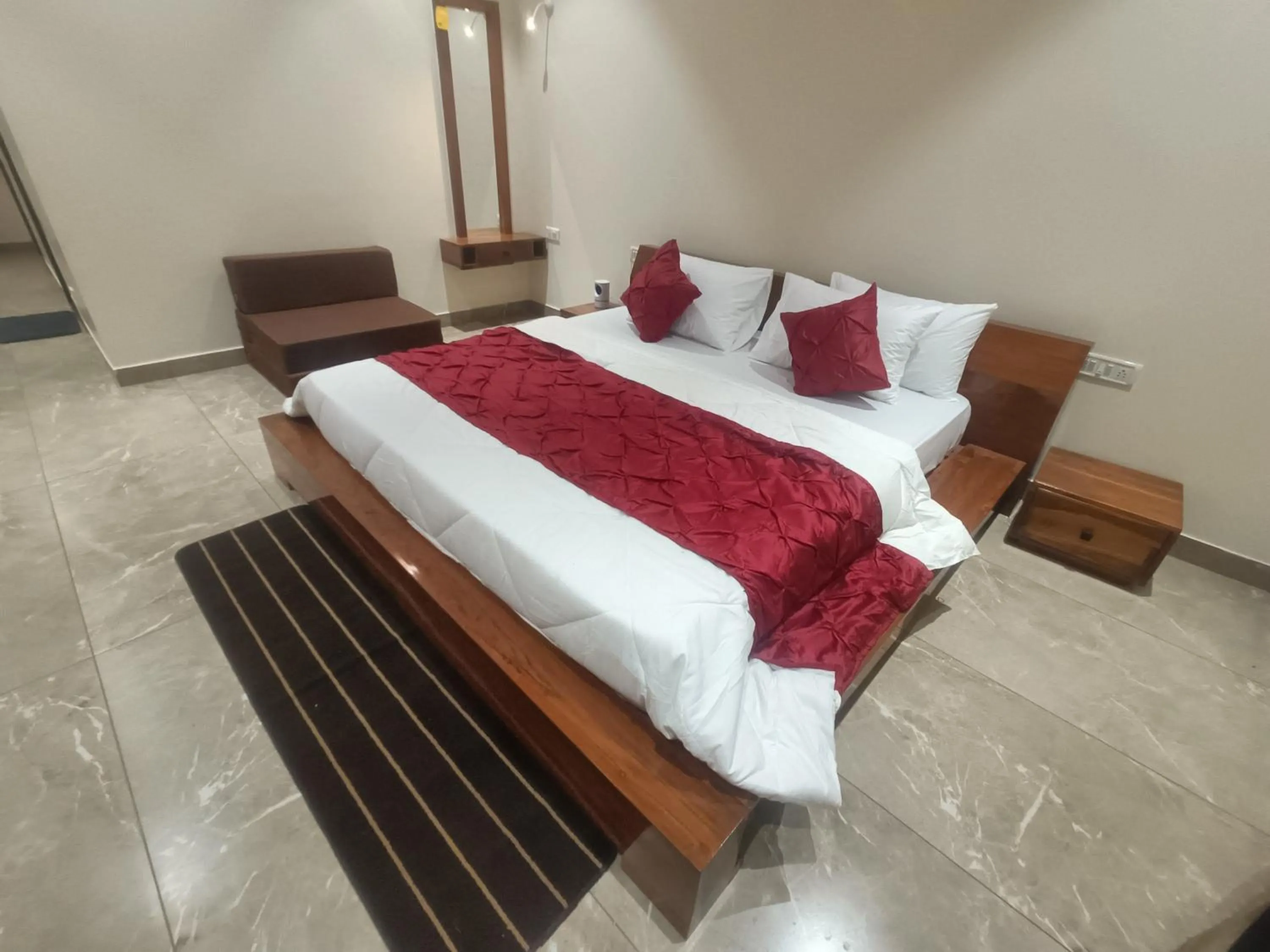 Bed in Shantadurga Beachside Homestay