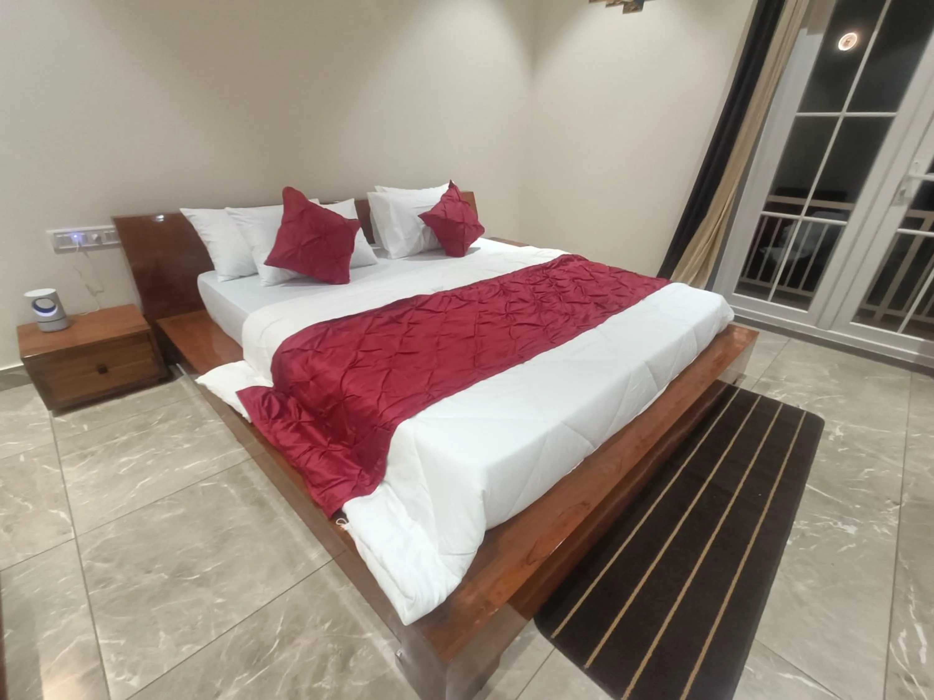 Bed in Shantadurga Beachside Homestay