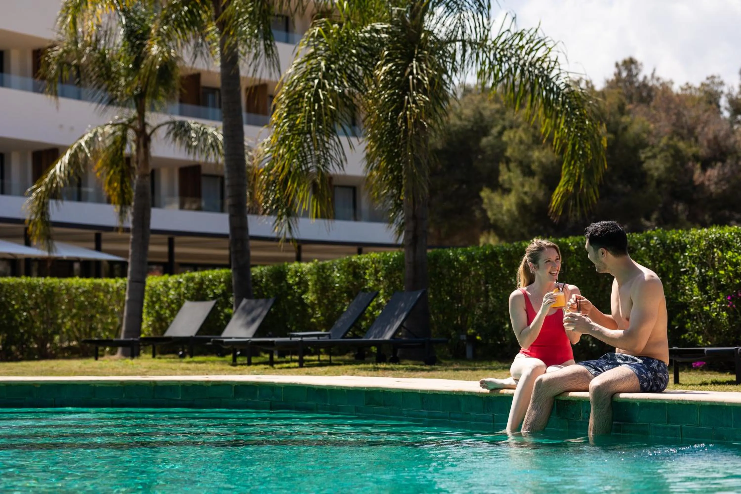 Swimming pool in Hotel Serawa Moraira
