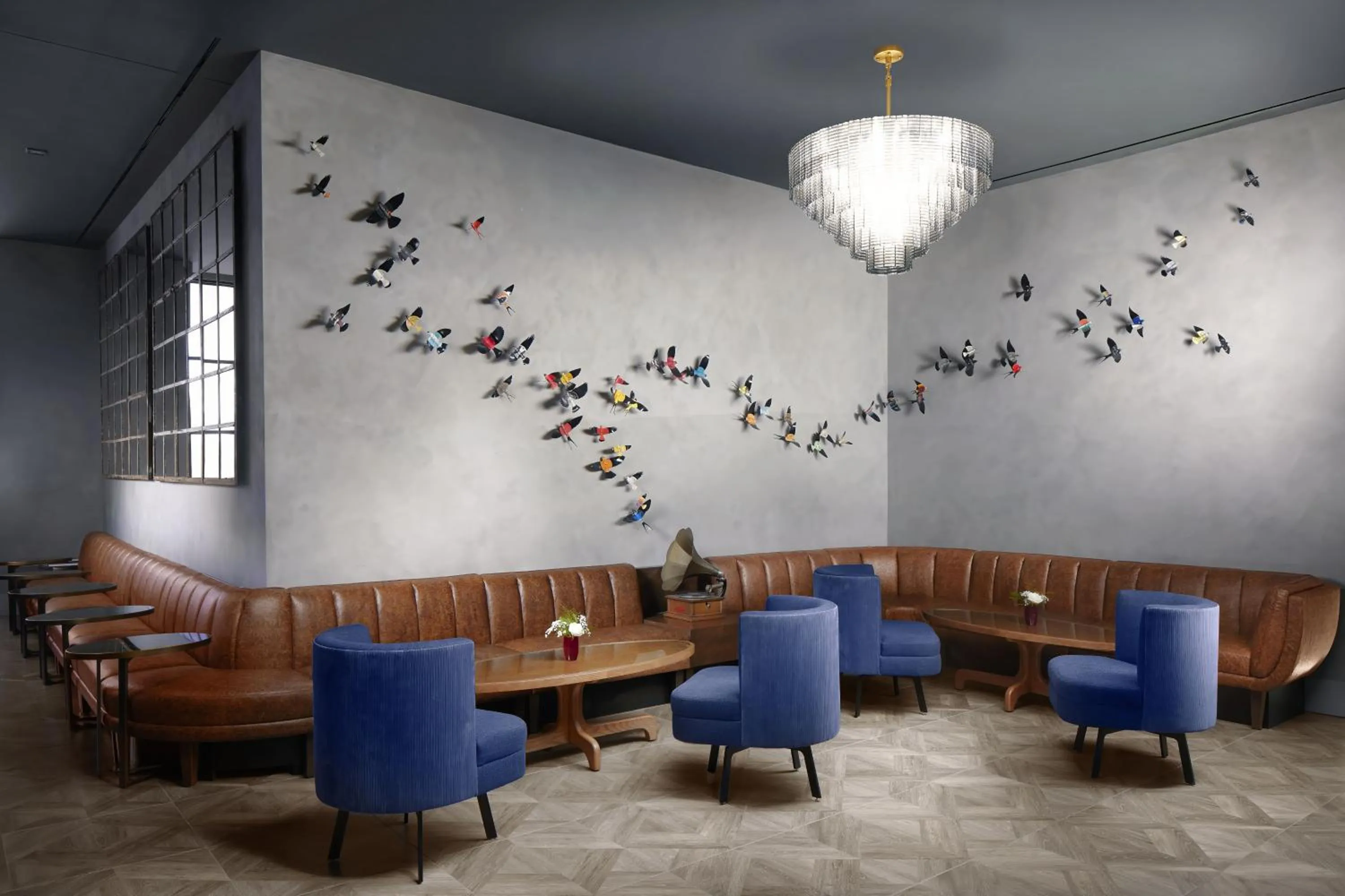 Lobby or reception in Hotel Van Zandt