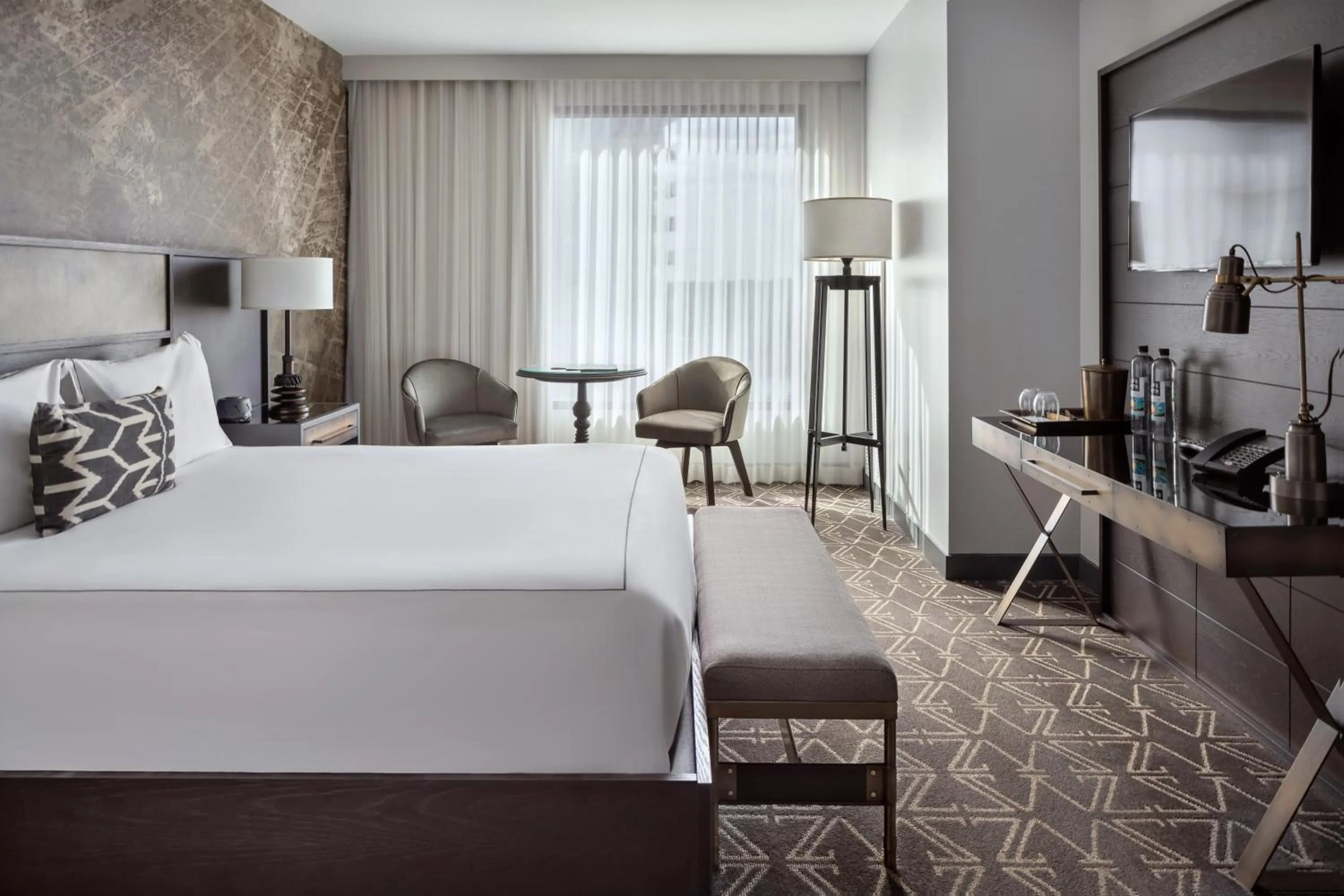 Bedroom, Bed in Hotel Van Zandt