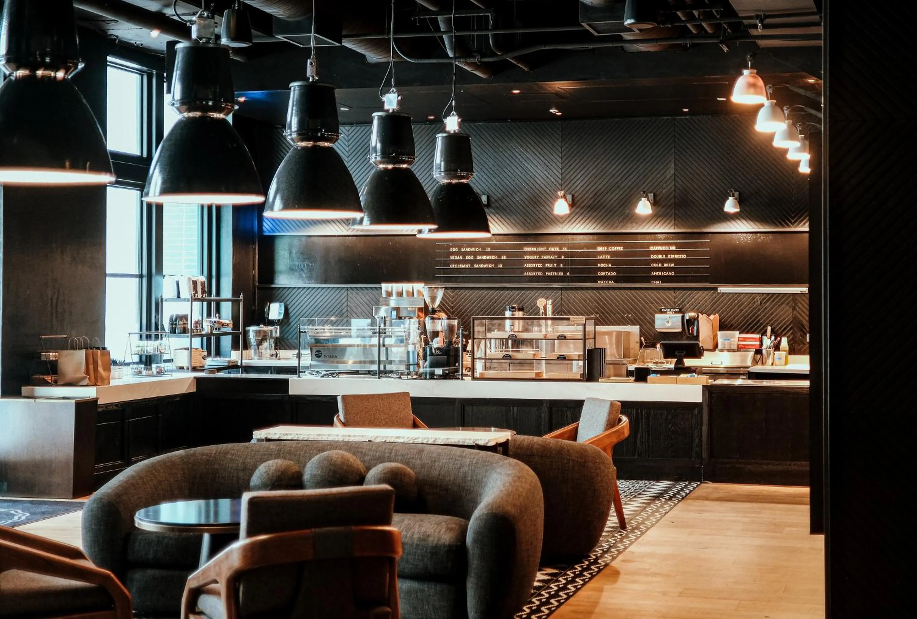 Restaurant/places to eat in Hotel Van Zandt