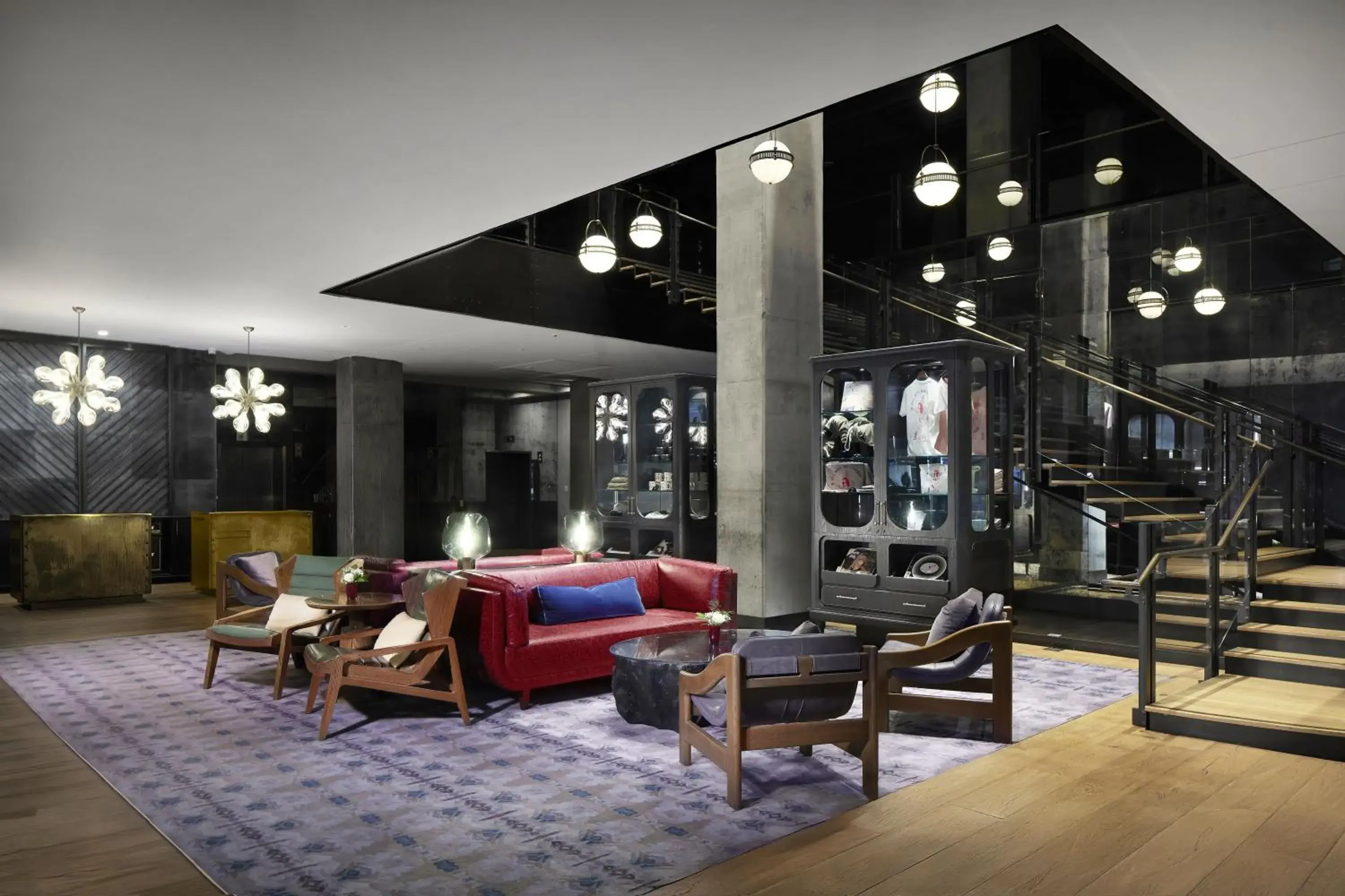 Lobby or reception in Hotel Van Zandt Lobby or reception in Hotel Van Zandt