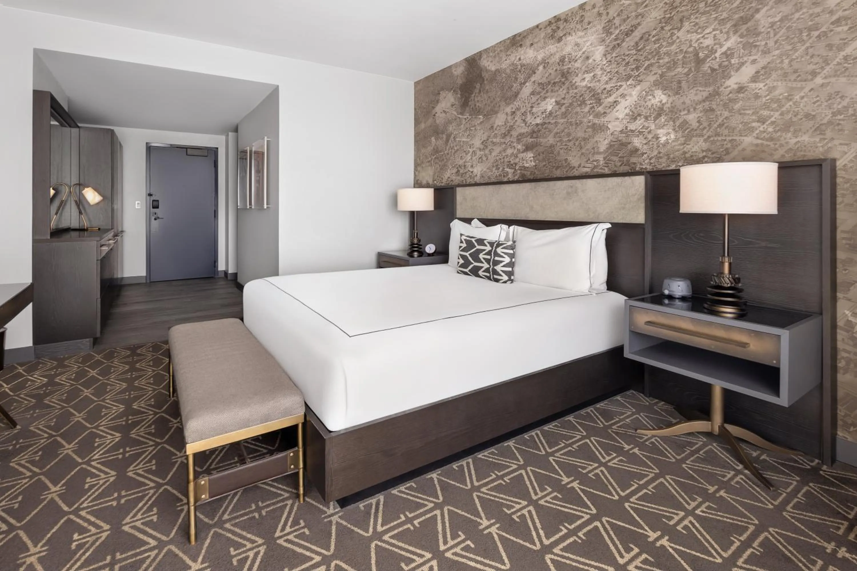 Bedroom, Bed in Hotel Van Zandt