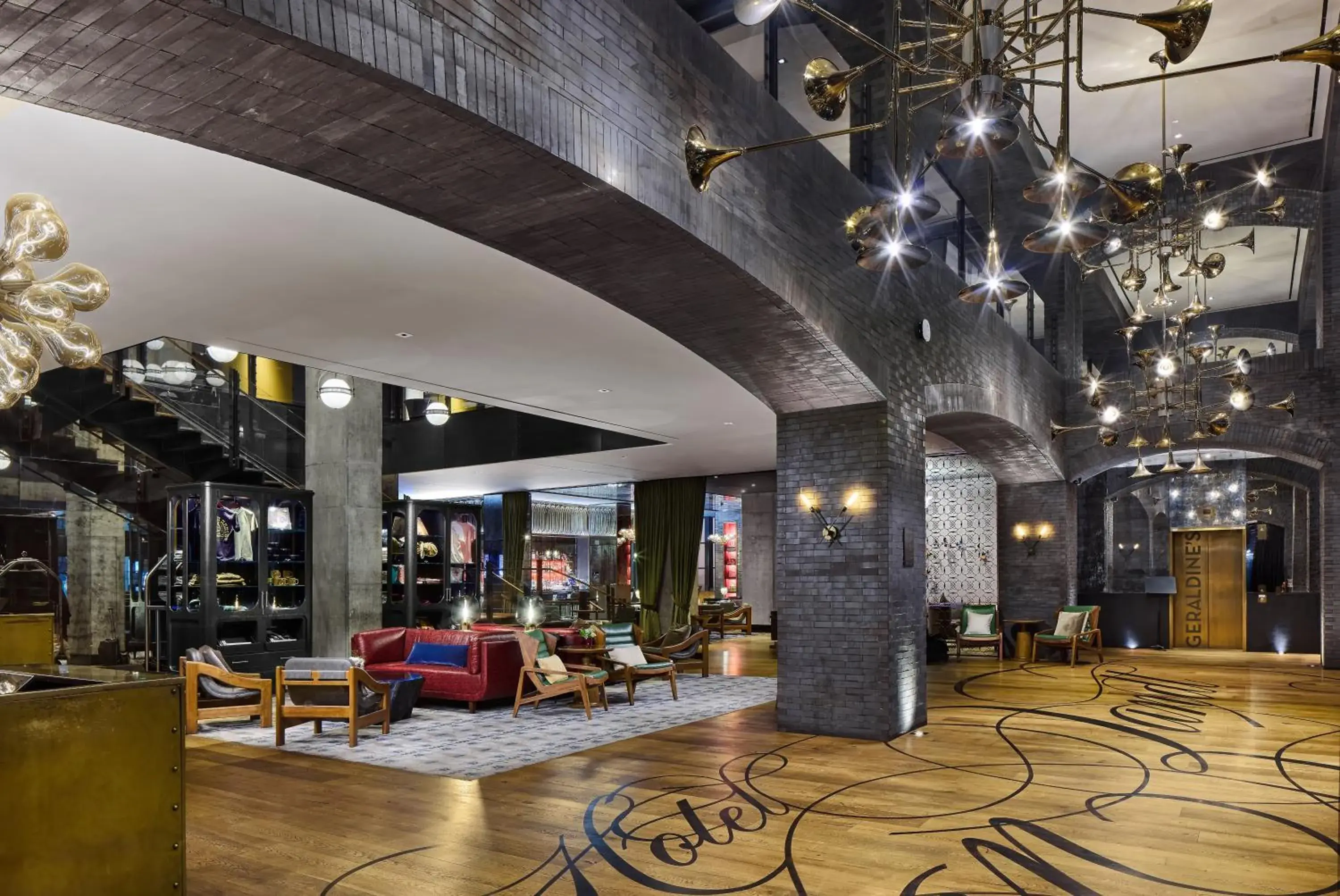 Lobby or reception in Hotel Van Zandt Lobby or reception in Hotel Van Zandt