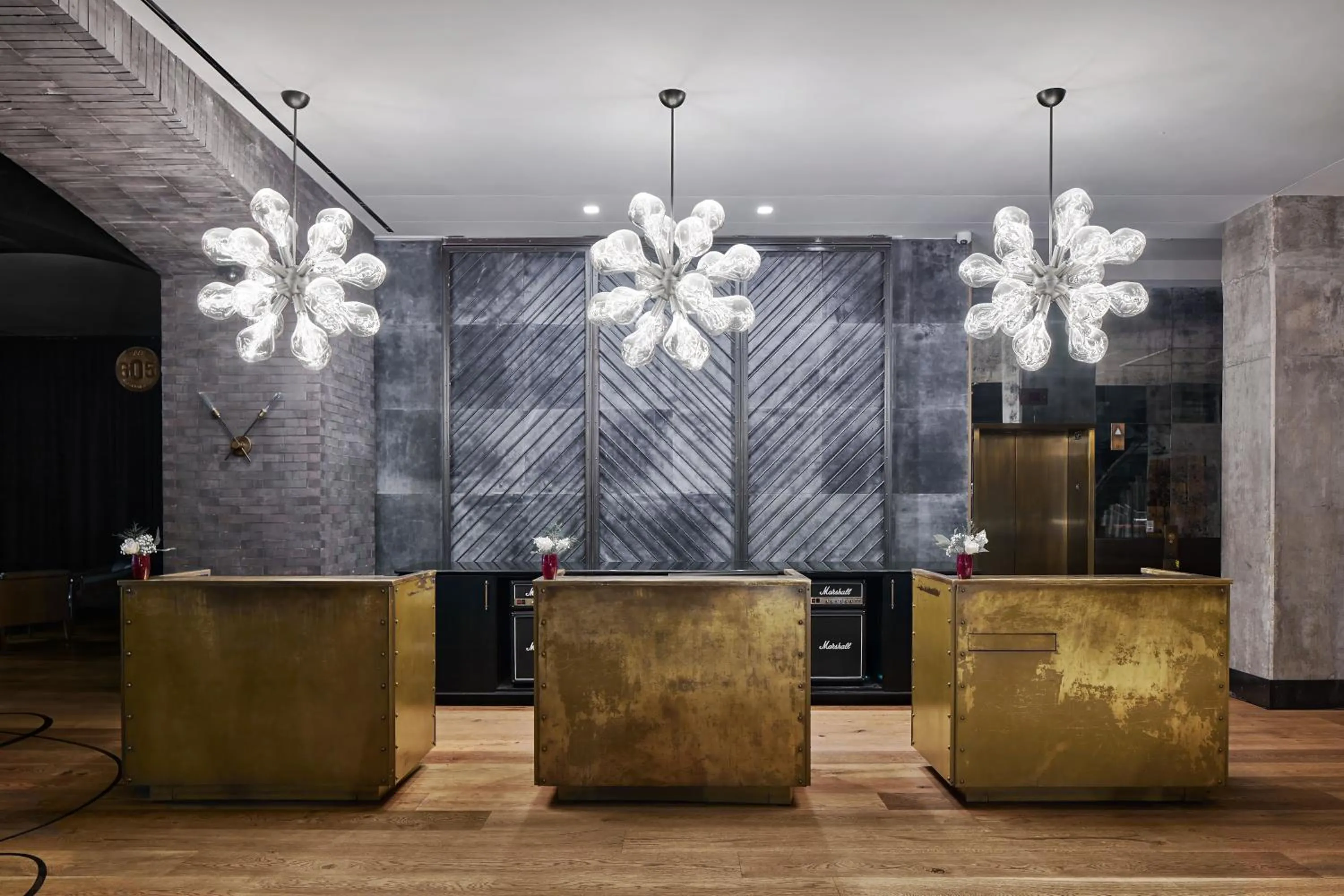 Lobby or reception in Hotel Van Zandt