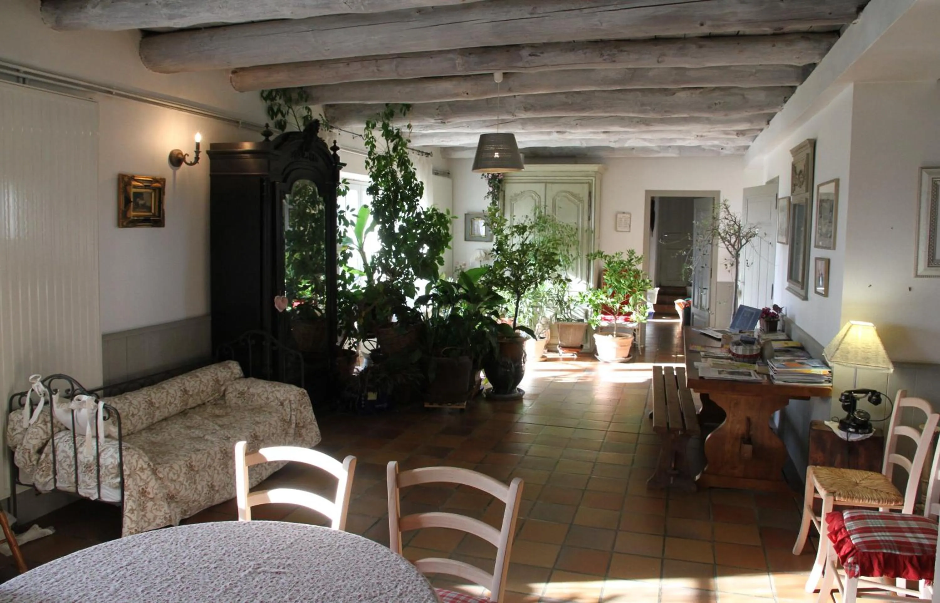 Living room in Au bon gre d'hugoline