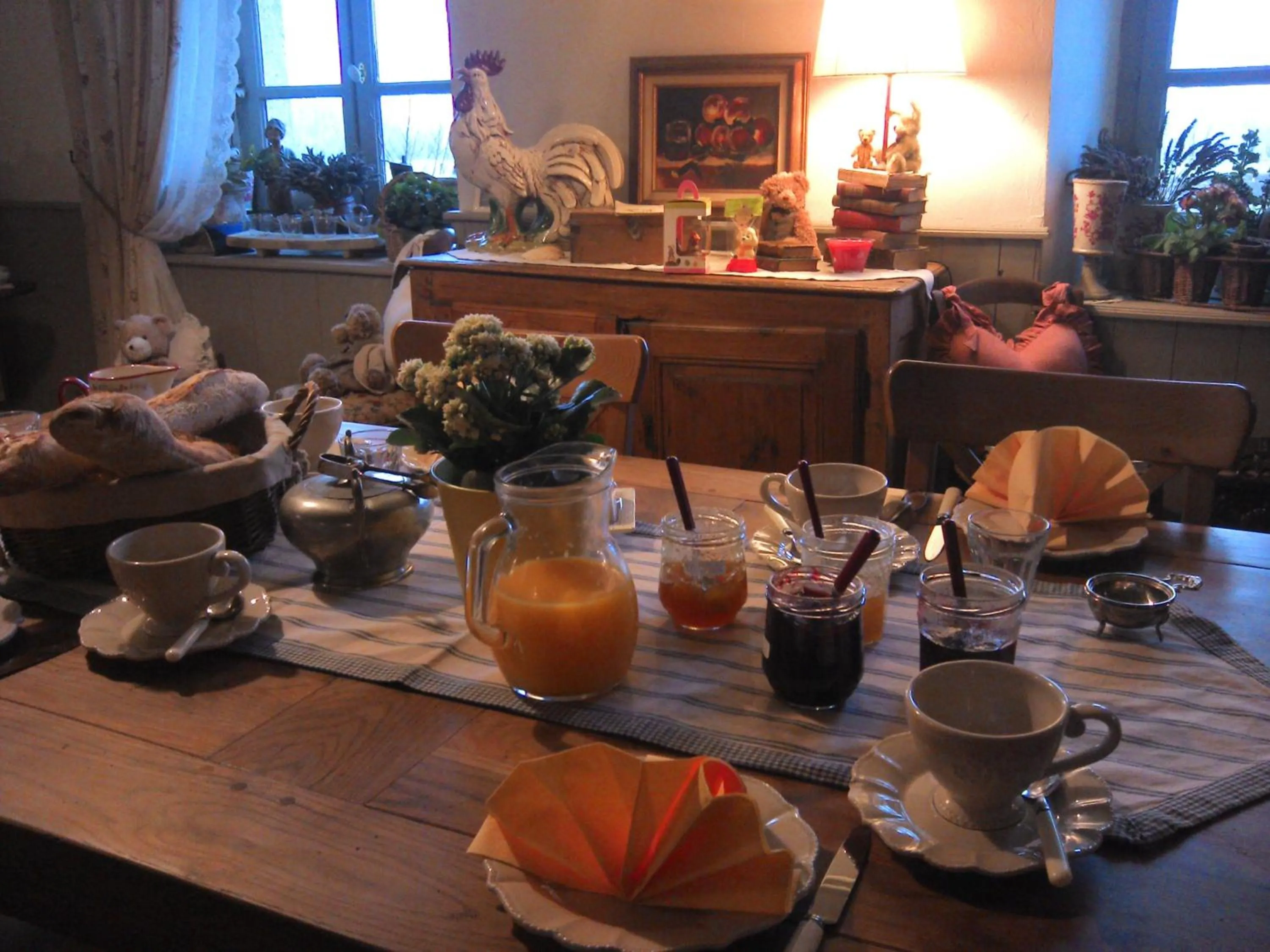 Breakfast in Au bon gre d'hugoline