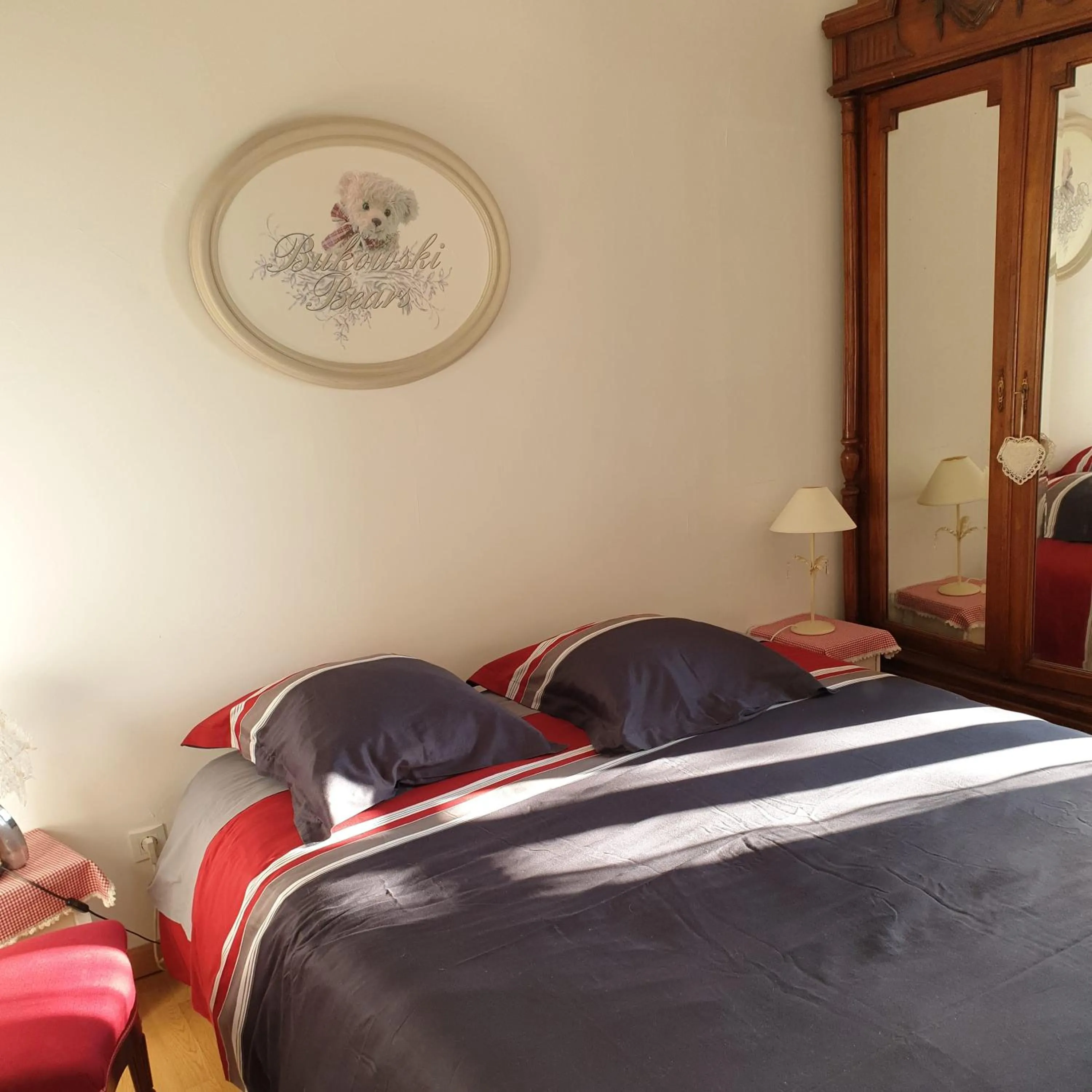 Bed in Au bon gre d'hugoline