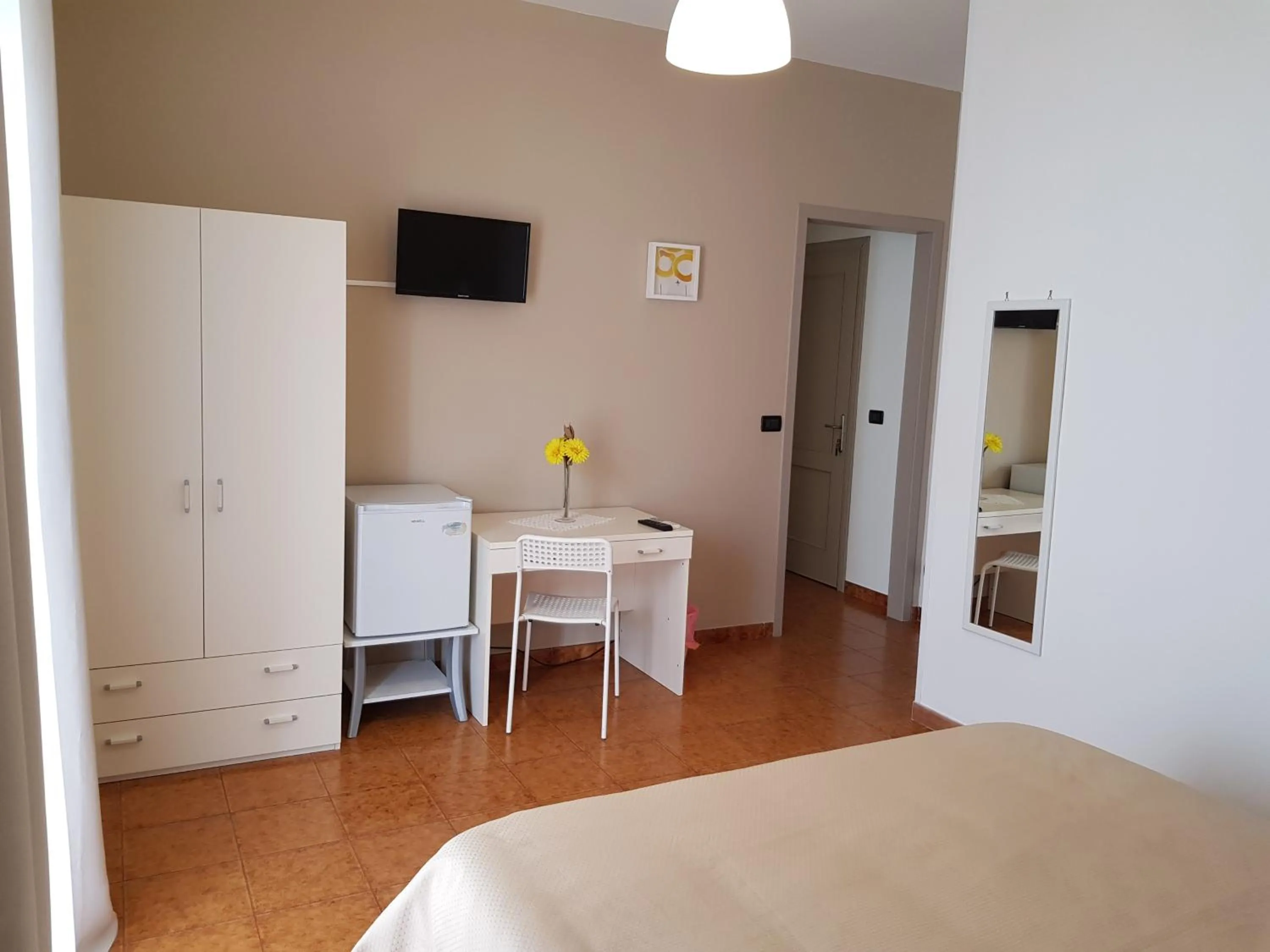 Bathroom, Bed in B&B Mimosa