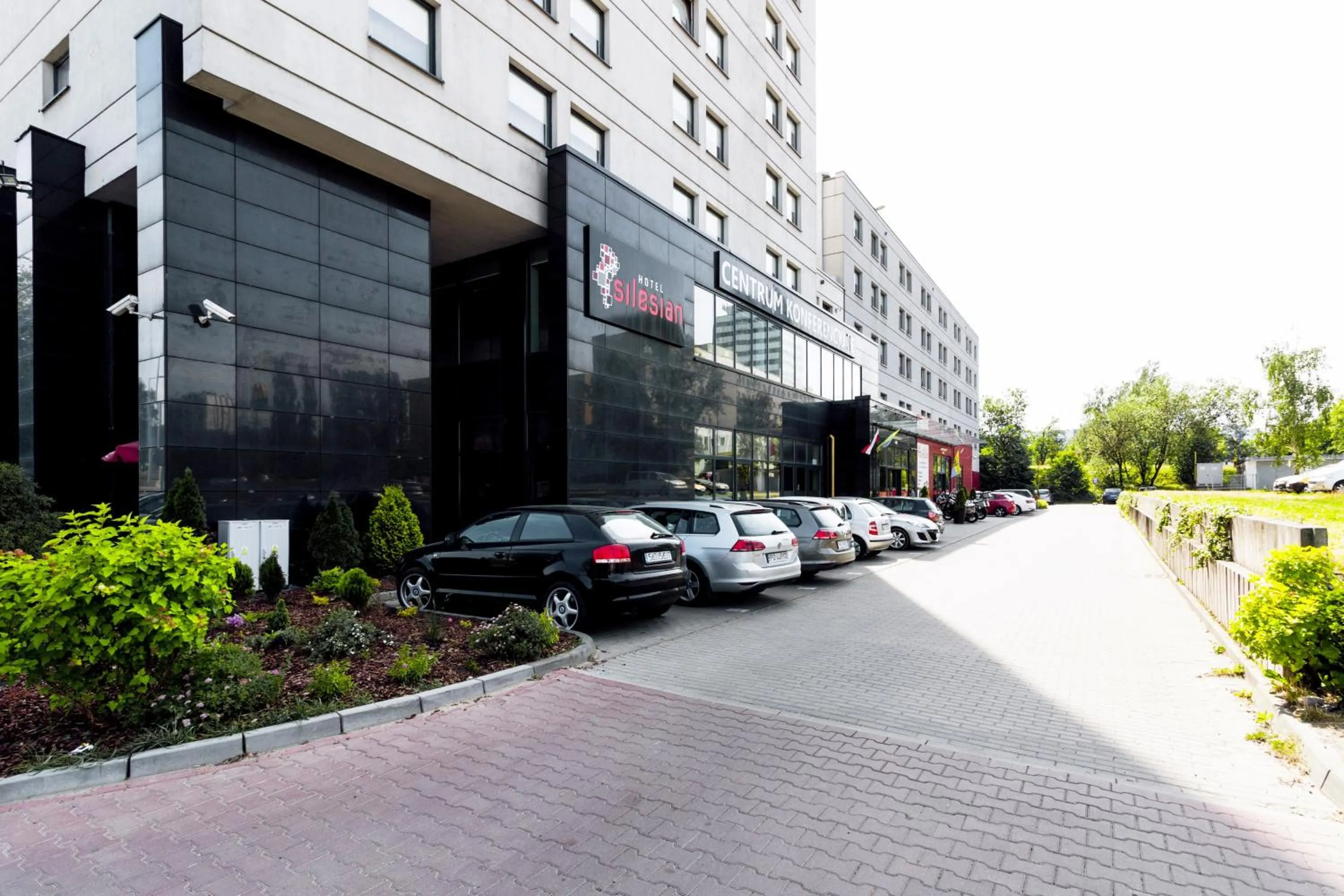 Property building in Economy Silesian Hotel