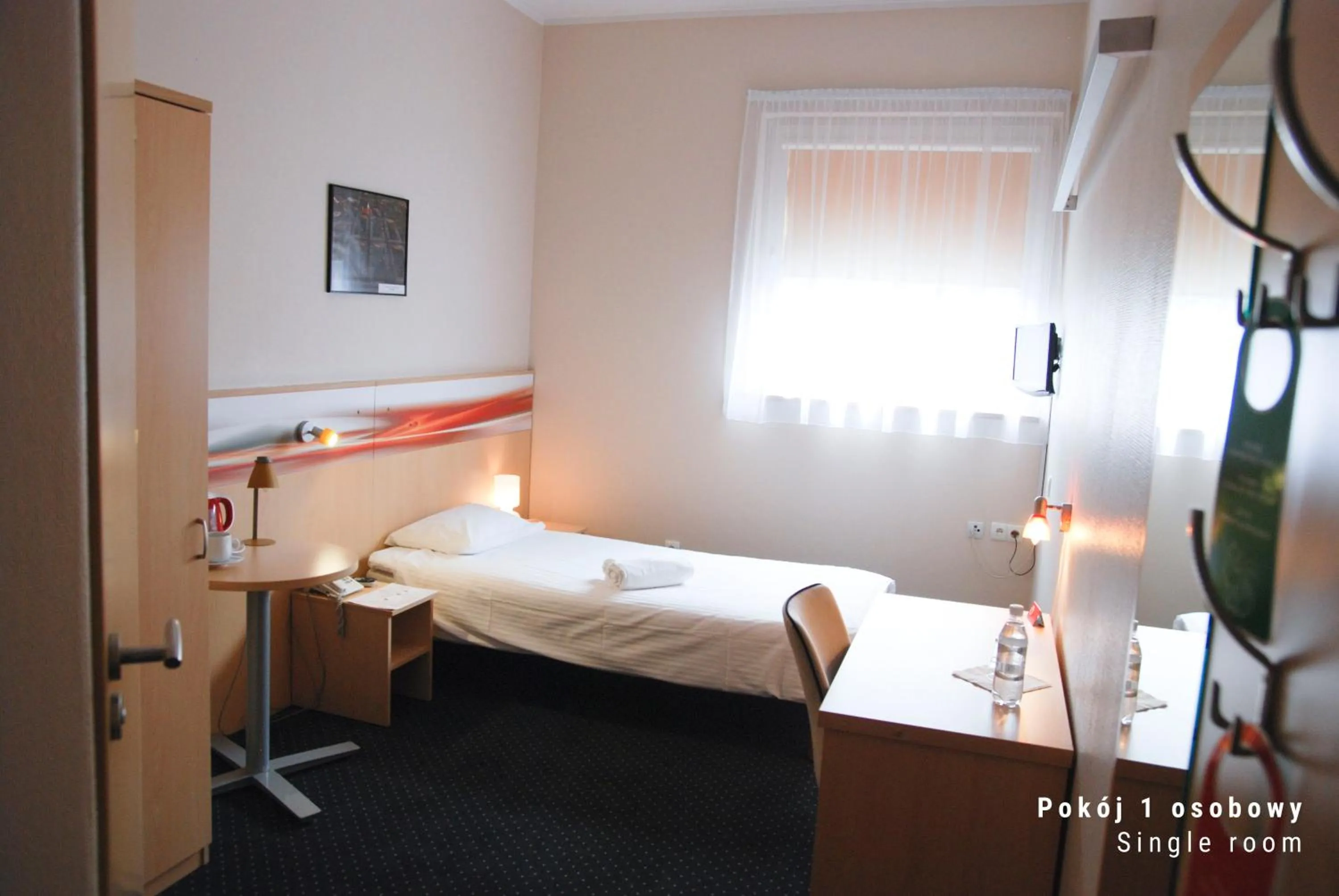 Bed in Economy Silesian Hotel