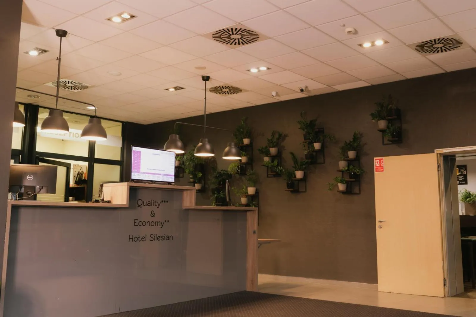 Lobby or reception in Economy Silesian Hotel