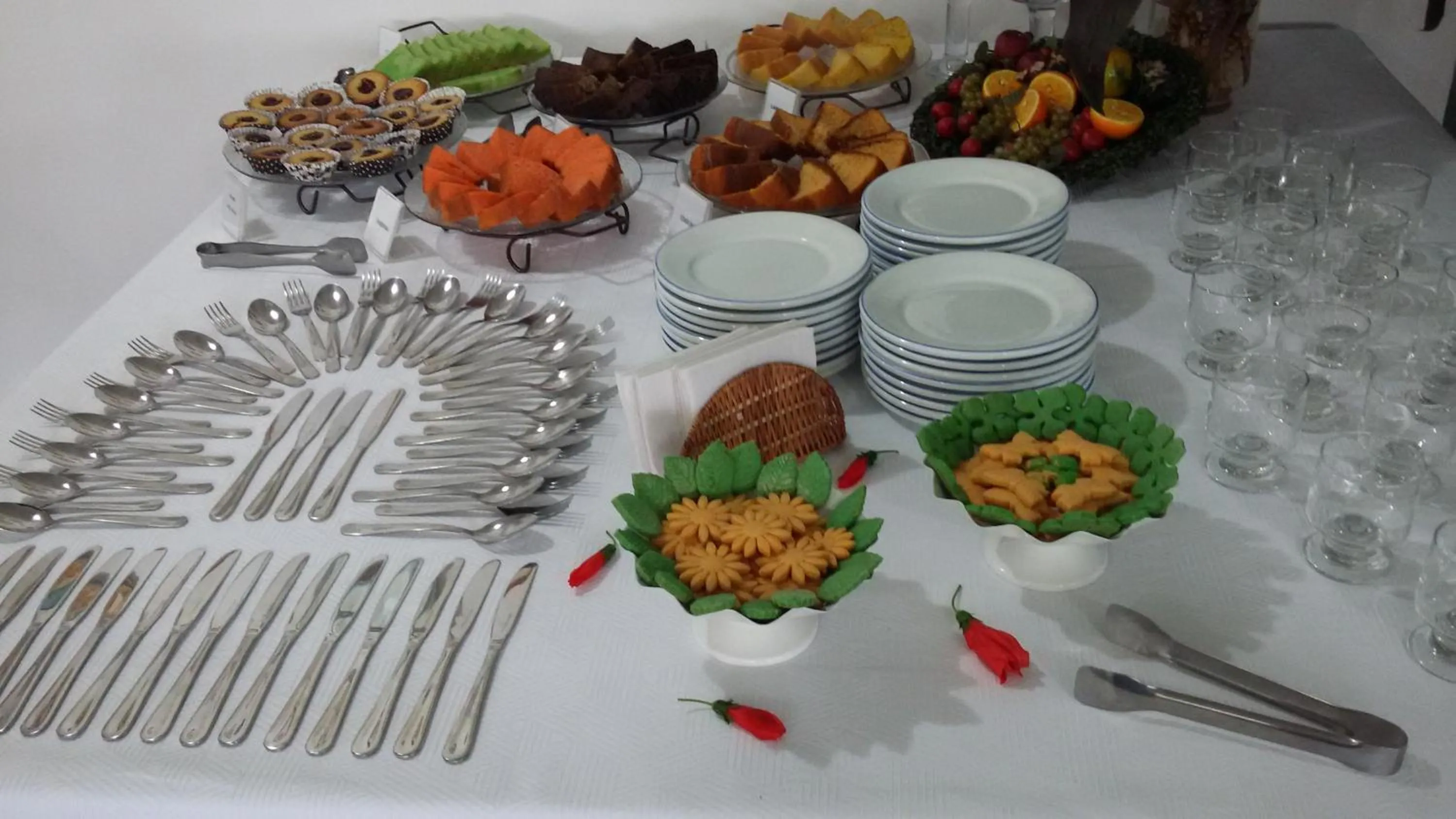 Buffet breakfast in Maison Clapp
