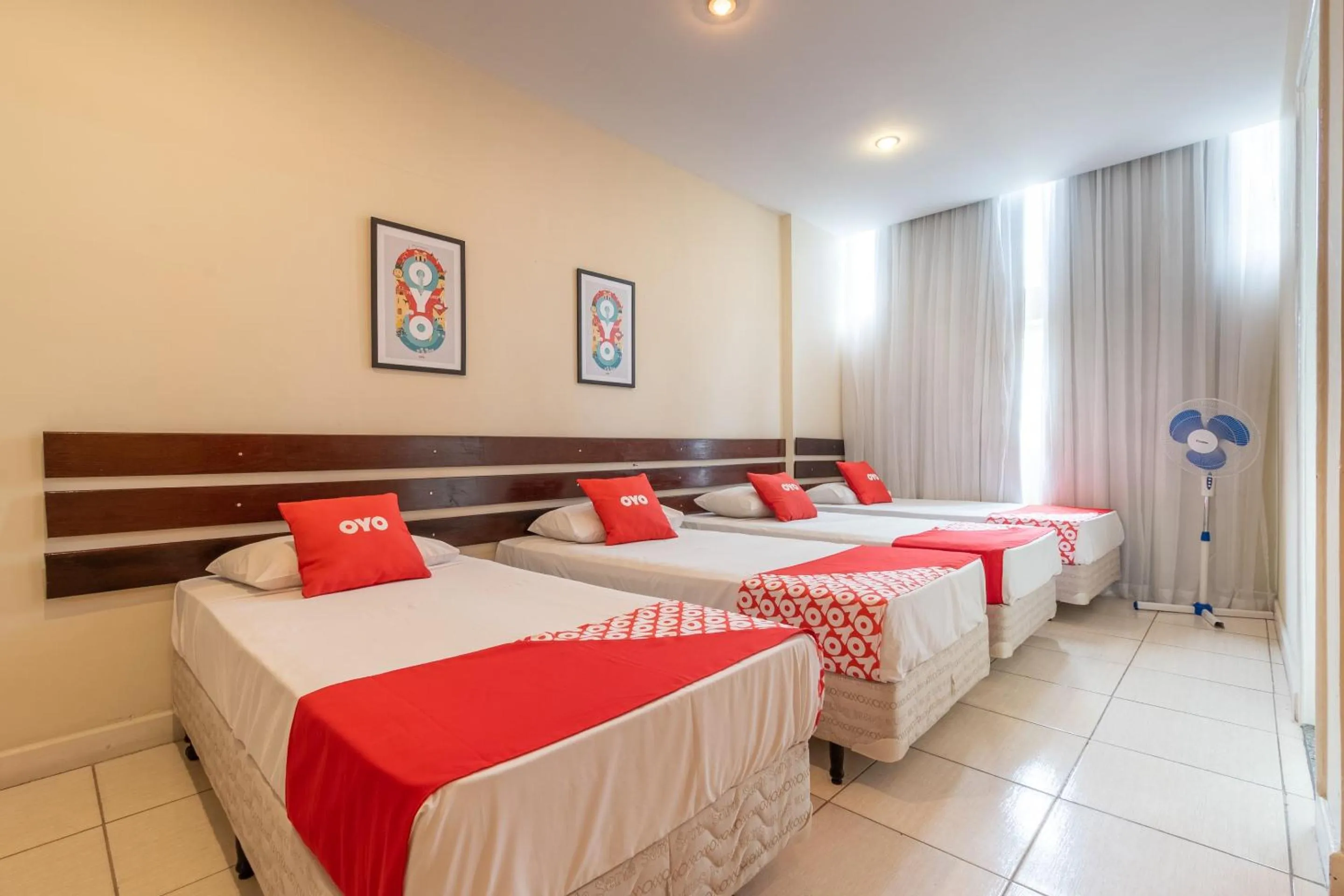 Bedroom, Bed in OYO Hotel L'Espace - Jaraguá Belo Horizonte