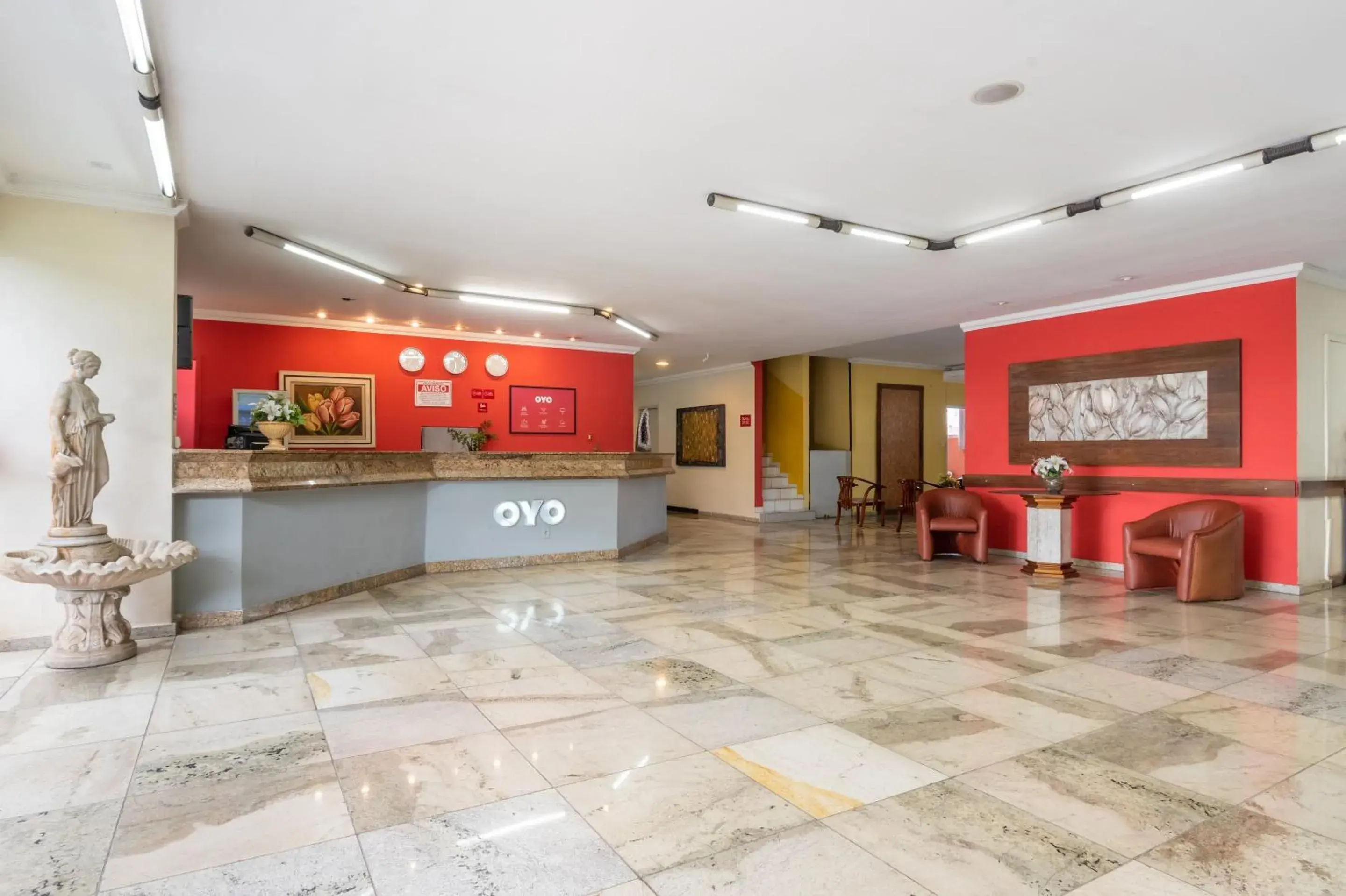 Lobby or reception in OYO Hotel L'Espace - Jaraguá Belo Horizonte Lobby or reception in OYO Hotel L'Espace - Jaraguá Belo Horizonte
