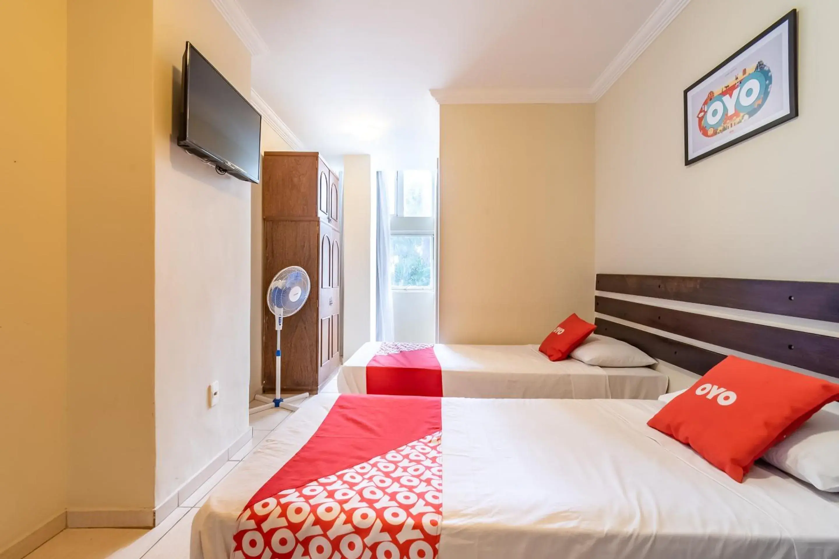 Twin Room - single occupancy in OYO Hotel L'Espace - Jaraguá Belo Horizonte Twin Room - single occupancy in OYO Hotel L'Espace - Jaraguá Belo Horizonte