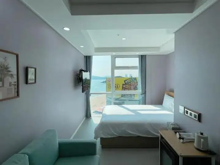Bed in Hotel Haeundae Elysia