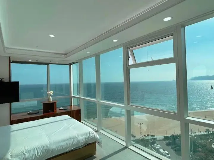 Bed in Hotel Haeundae Elysia