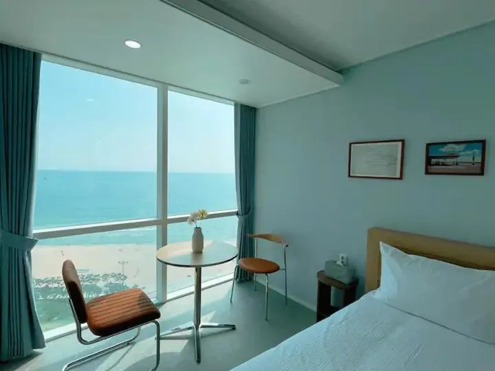 Bed in Hotel Haeundae Elysia