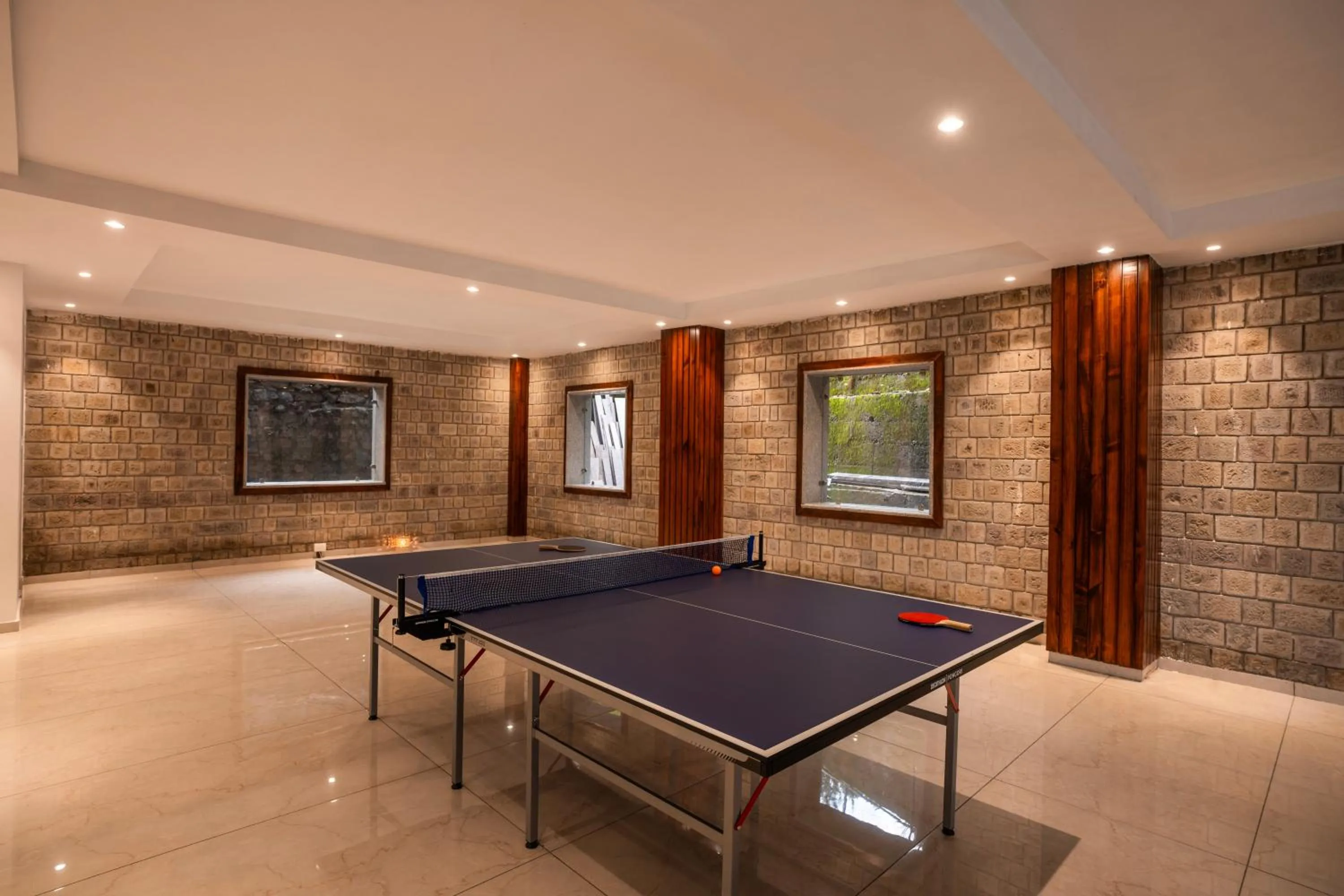 Table tennis in Alt Life Luxe - Himalayan Crown - Dharamkot Mcleodganj