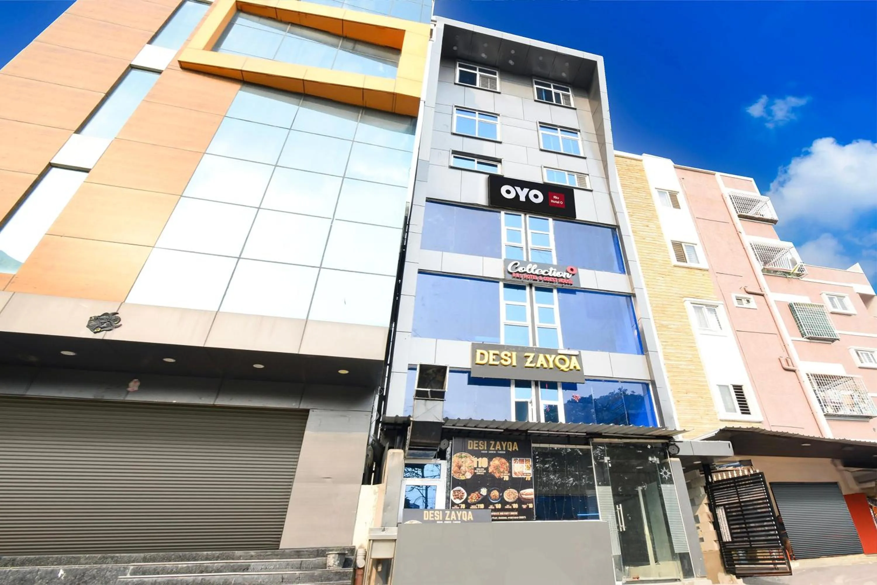 Facade/entrance in HOTEL RKS Near by Narsingi