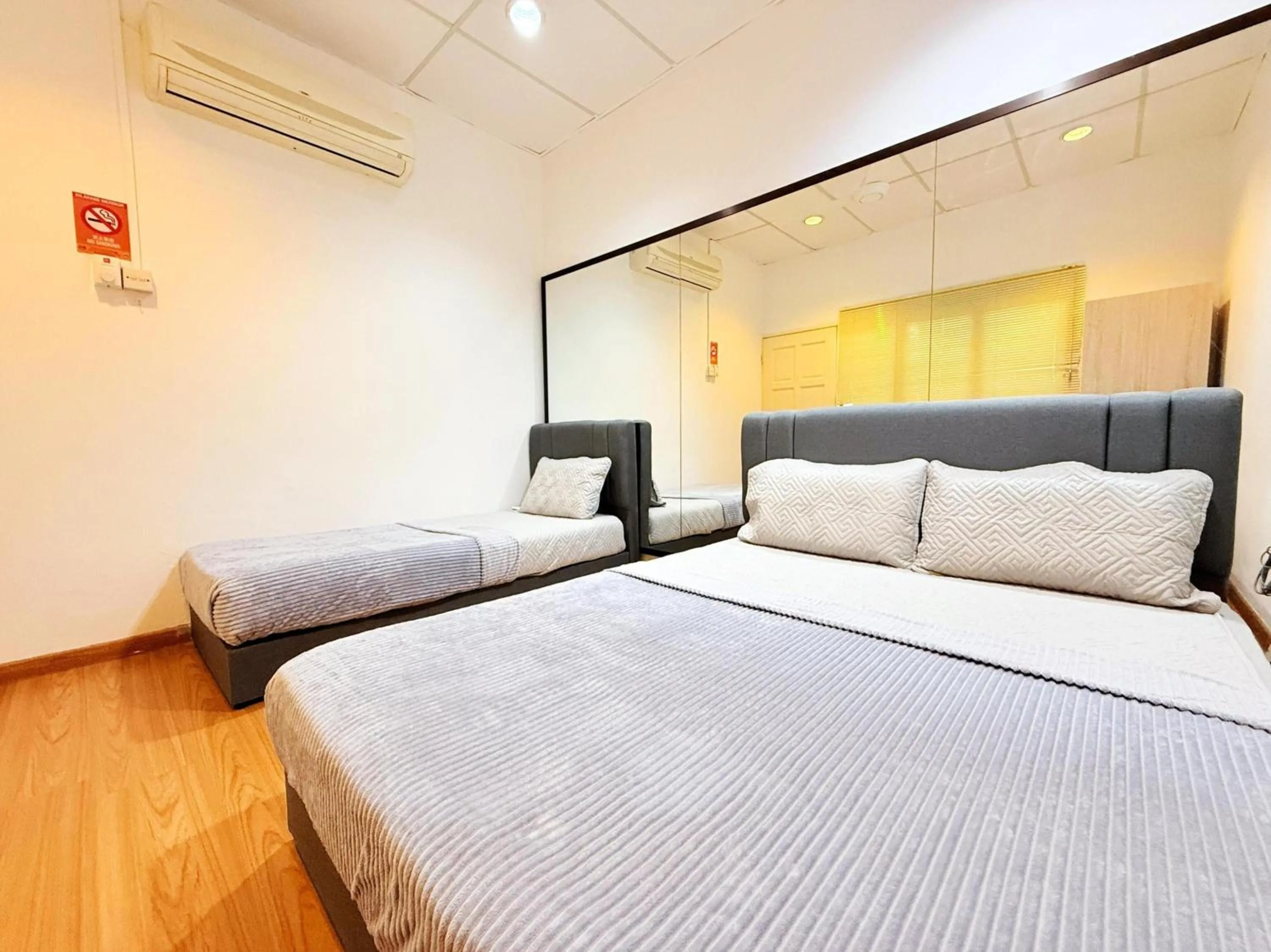 Bedroom, Bed in Hotel O S Homestay Premium