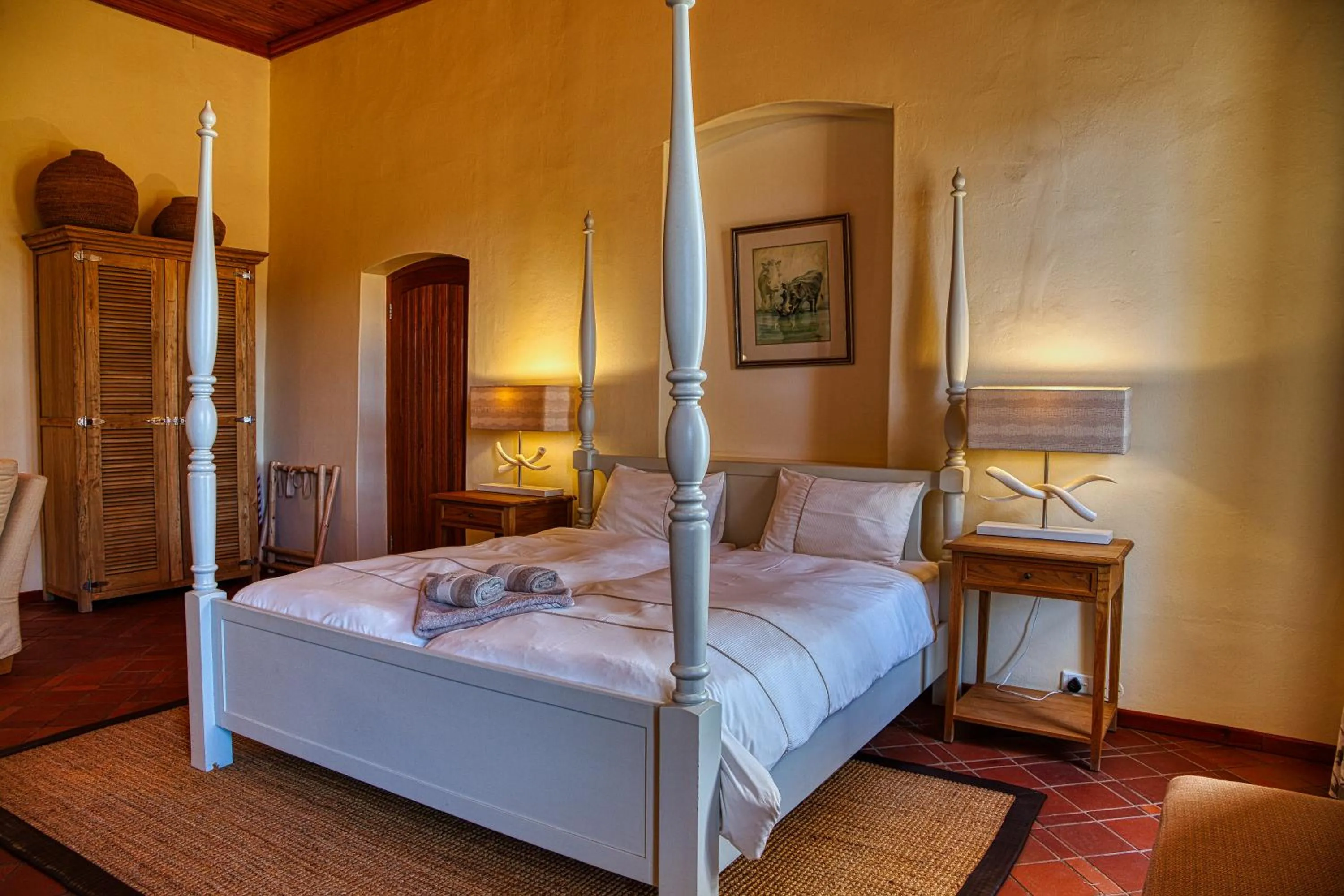 Bed in Hohewarte Guestfarm