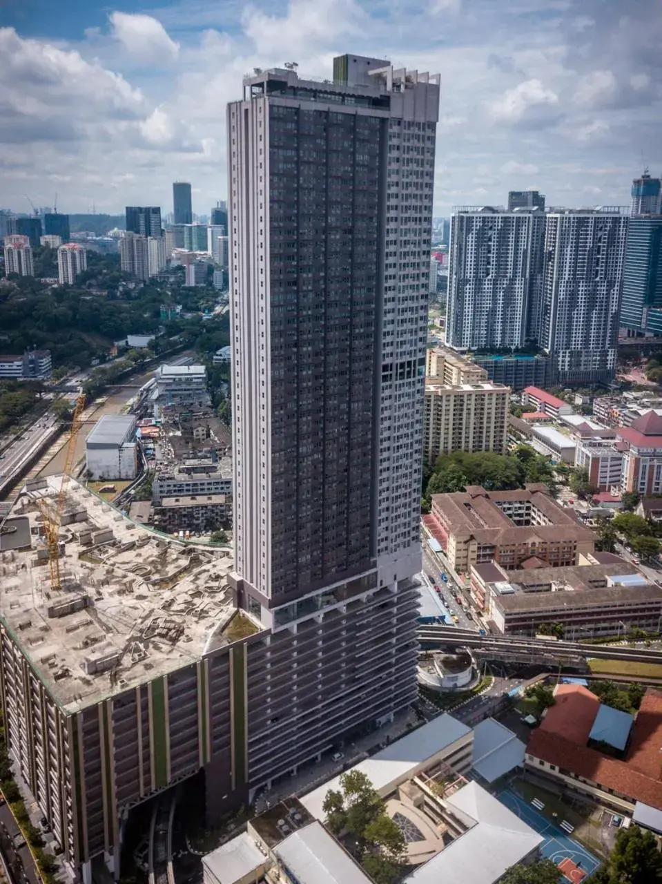 Property building in Upper Hotel Suites KL Sentral Property building in Upper Hotel Suites KL Sentral